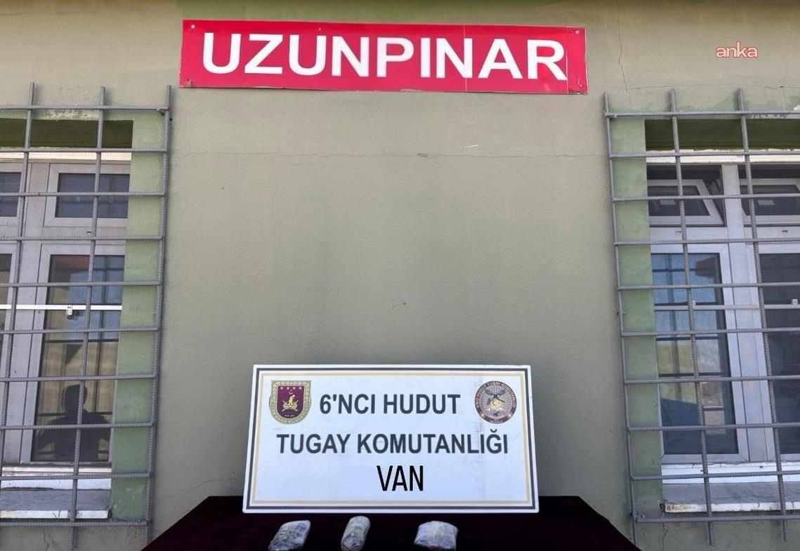 MSB: Van hudut hattında bin 53 gram uyuşturucu madde ele geçirildi