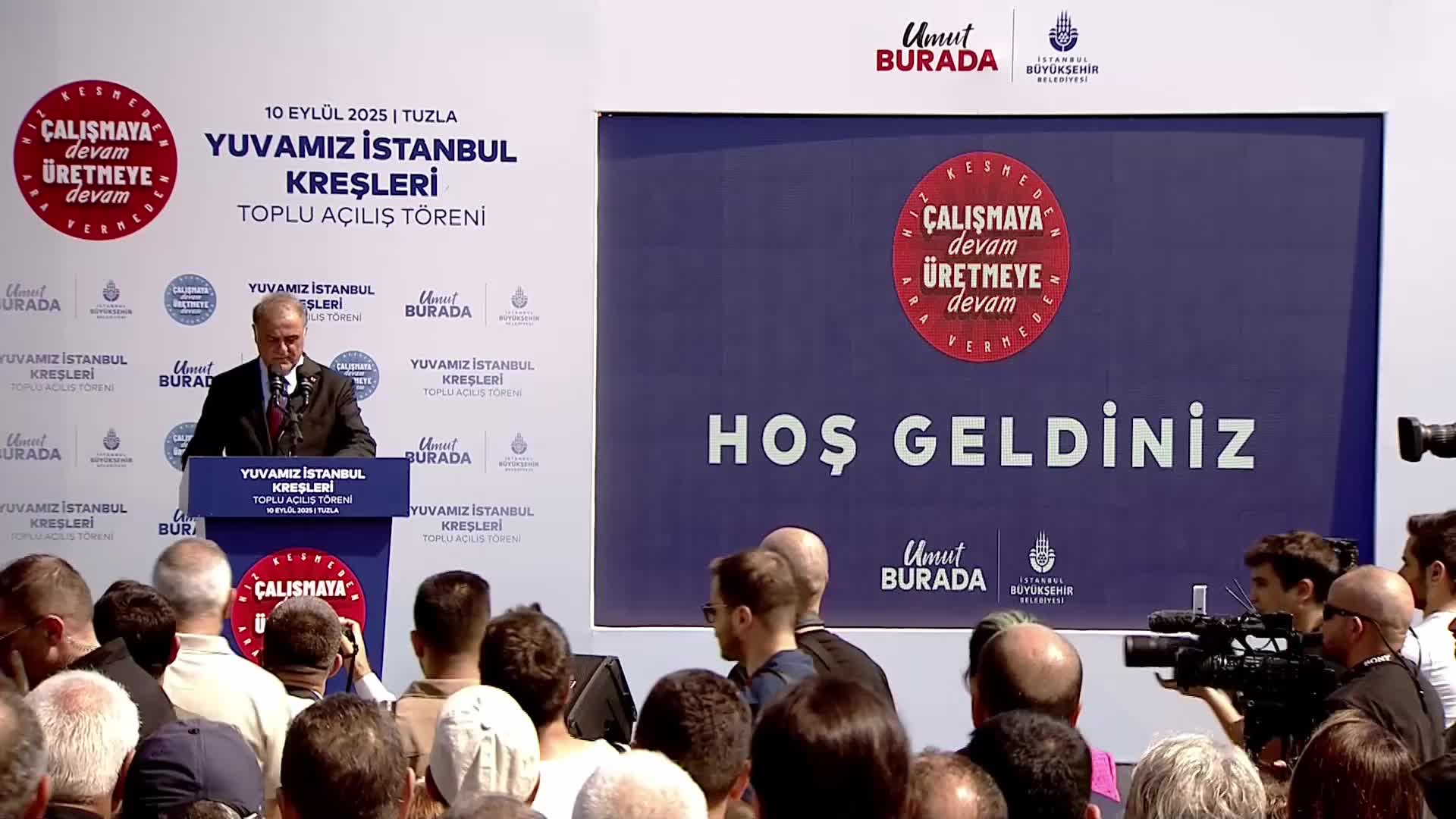 İBB, 16 yeni kreş daha açtı... Nuri Aslan: “Geçim sıkıntısının derinden hissedildiği bugünlerde ailelerimize nefes olmaya devam ediyoruz”
