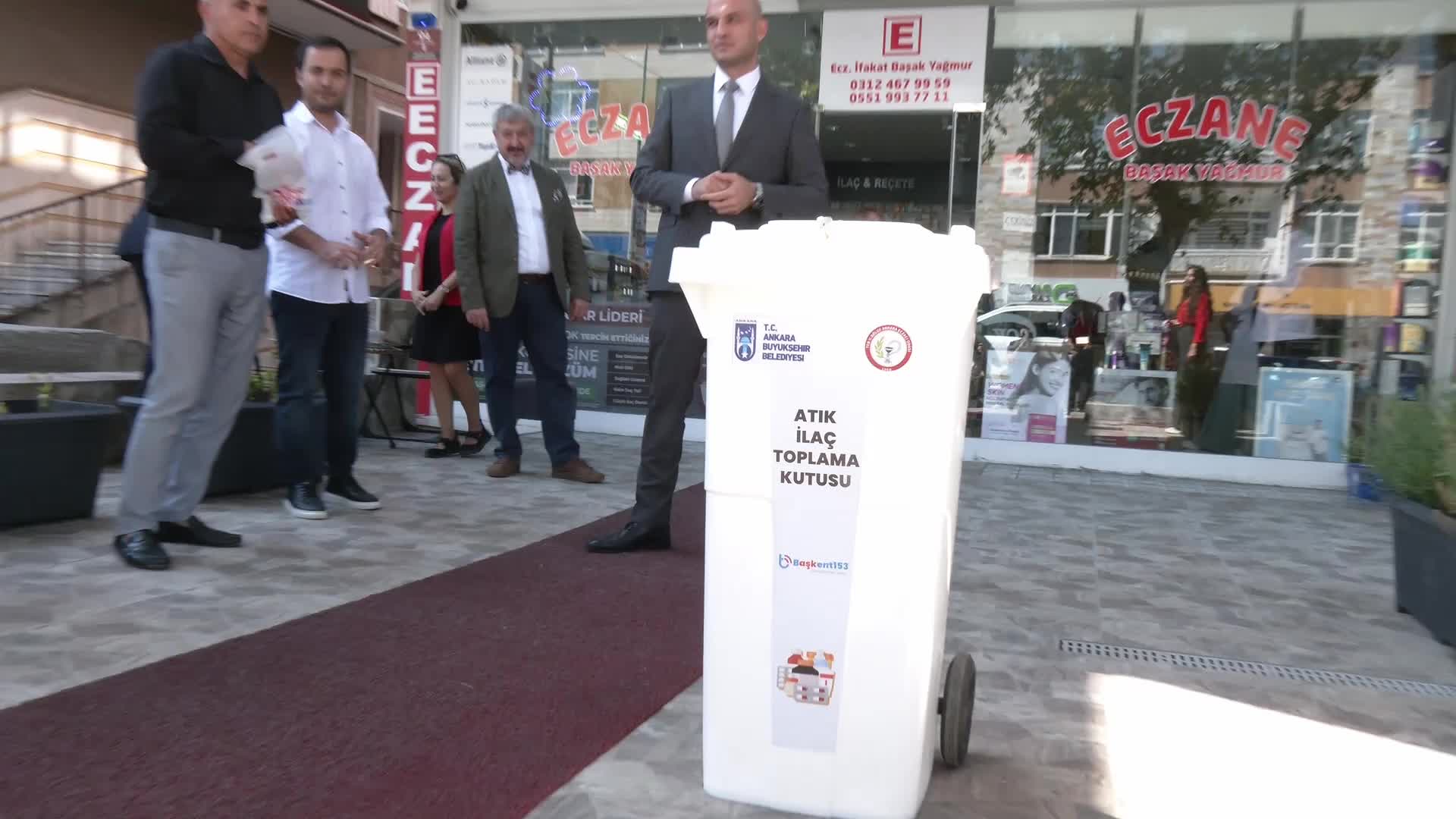 Yeşil Eczane Projesi... Ankara Eczacı Odası Başkanı Abbasoğlu: “Doğamızı, çevremizi koruyalım ve bu atık ilaç bilincini herkese ulaştıralım”