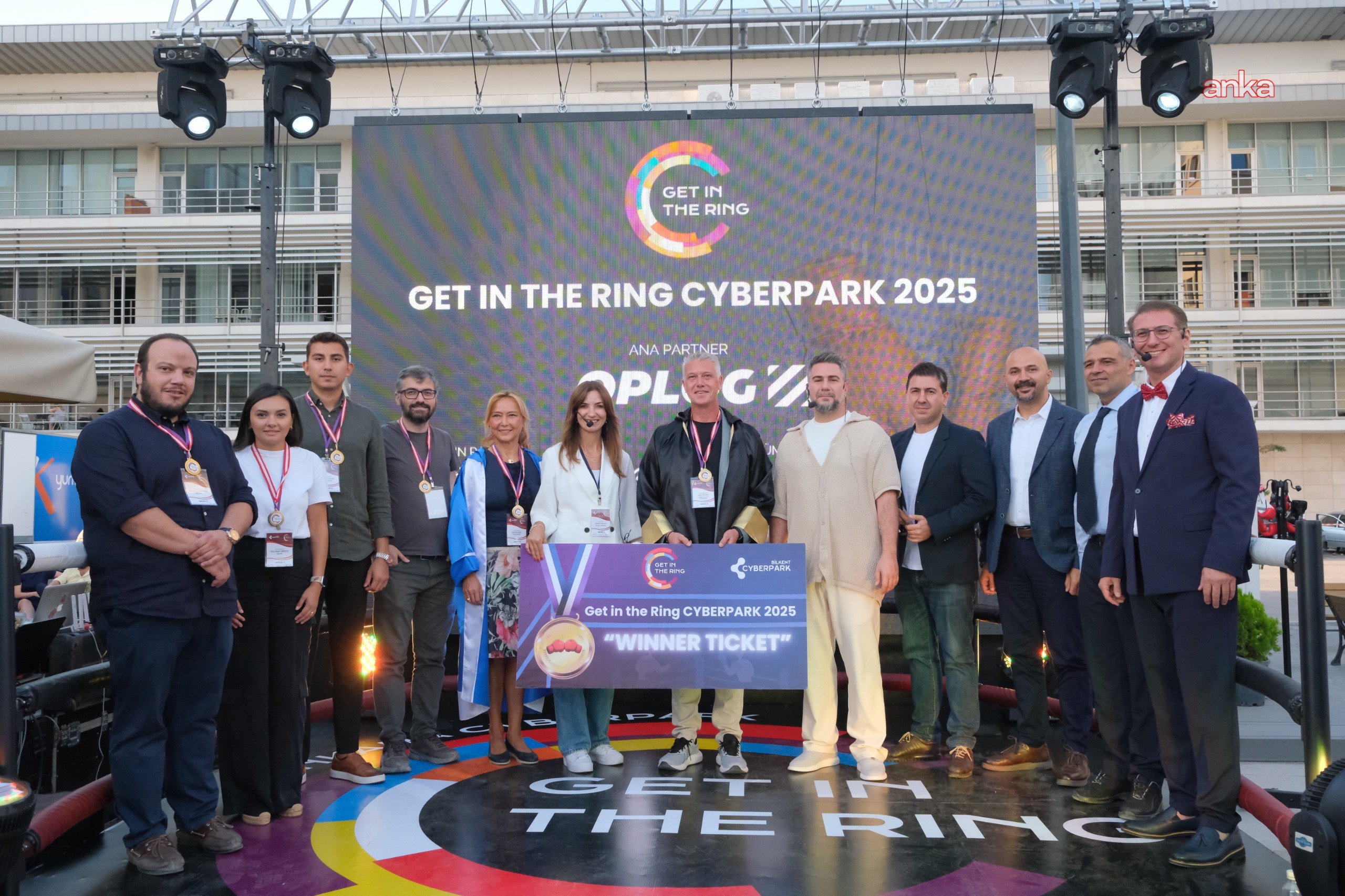 Get in the Ring 2025, Bilkent CYBERPARK’ta girişimcilik ruhu ile sahnedeydi