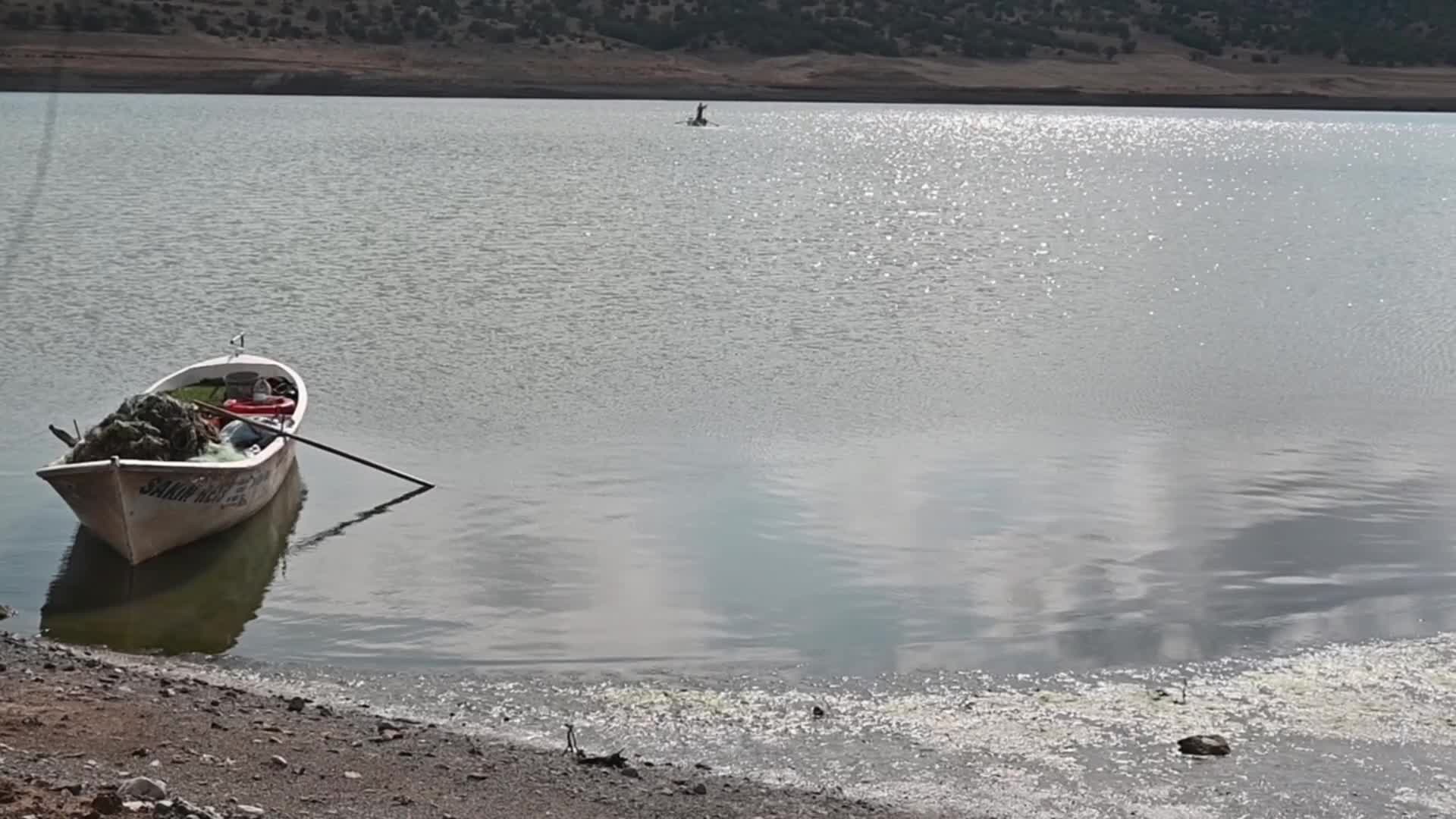 Yozgat'ta kuraklık nedeniyle baraj ve göletlerde su seviyesinin düşmesi balıkçılığı da olumsuz etkiledi
