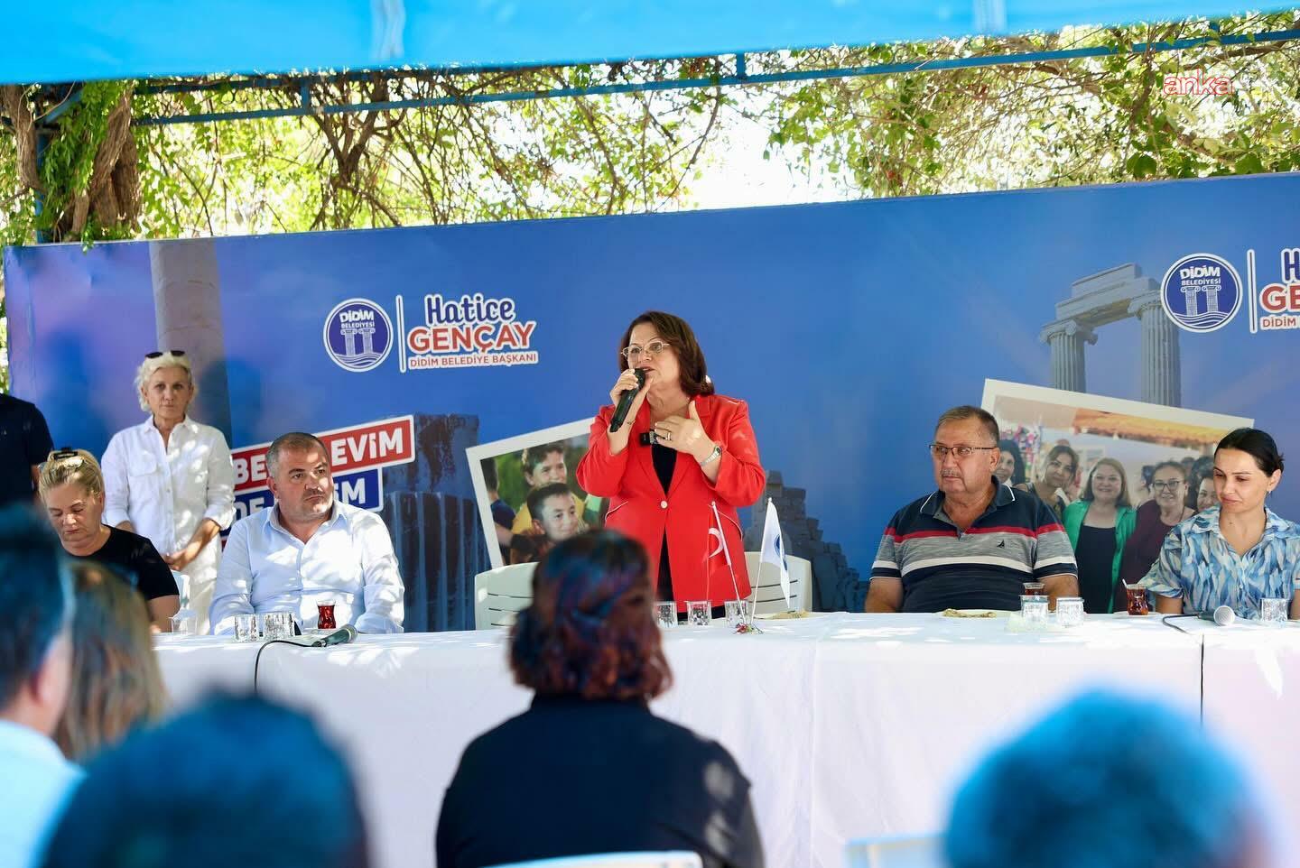 Didim Belediye Başkanı Gençay,  Batıköy Mahallesi sakinlerini dinledi