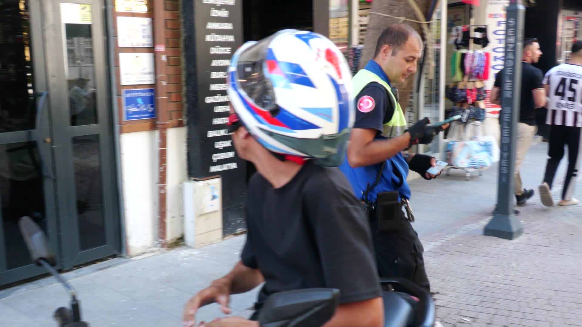 Manisa Büyükşehir Belediyesi'nden sevgi yollarında motosiklet denetimi