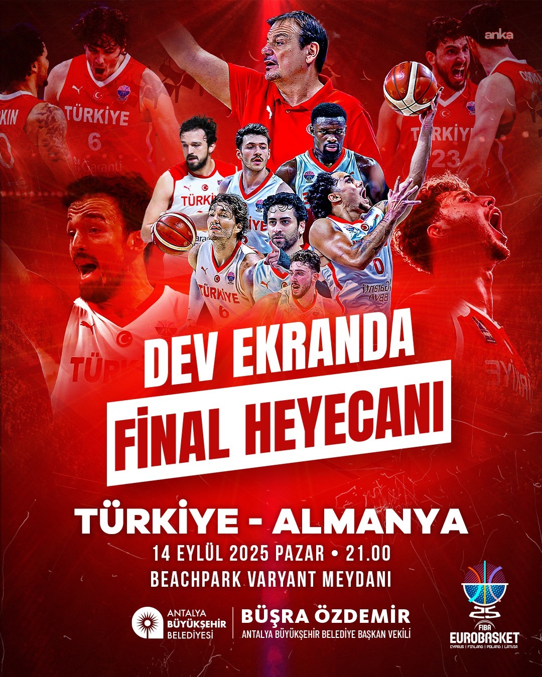 12 Dev Adam'ın final heyecanı Antalya'da dev ekrandan yayınlanacak