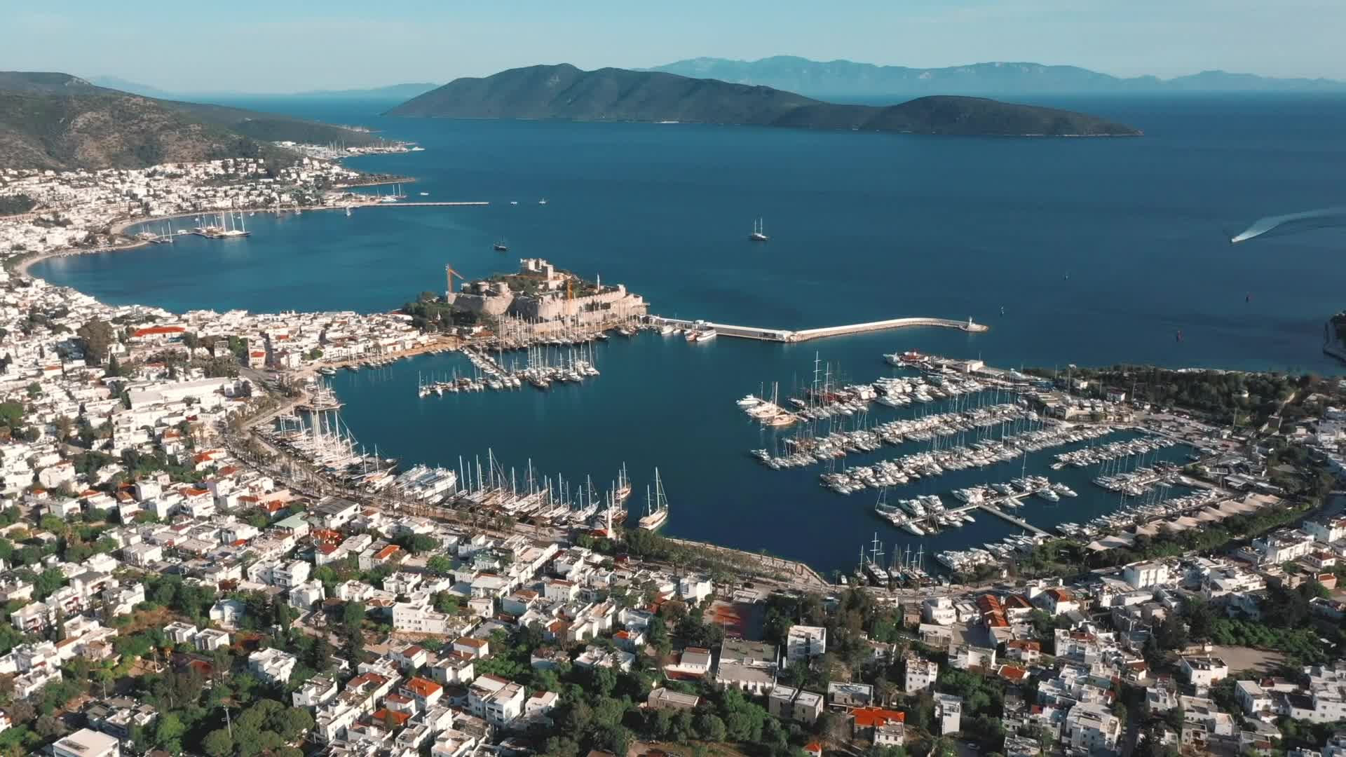 BODRUM, SEYİR TERASINA KAVUŞTU