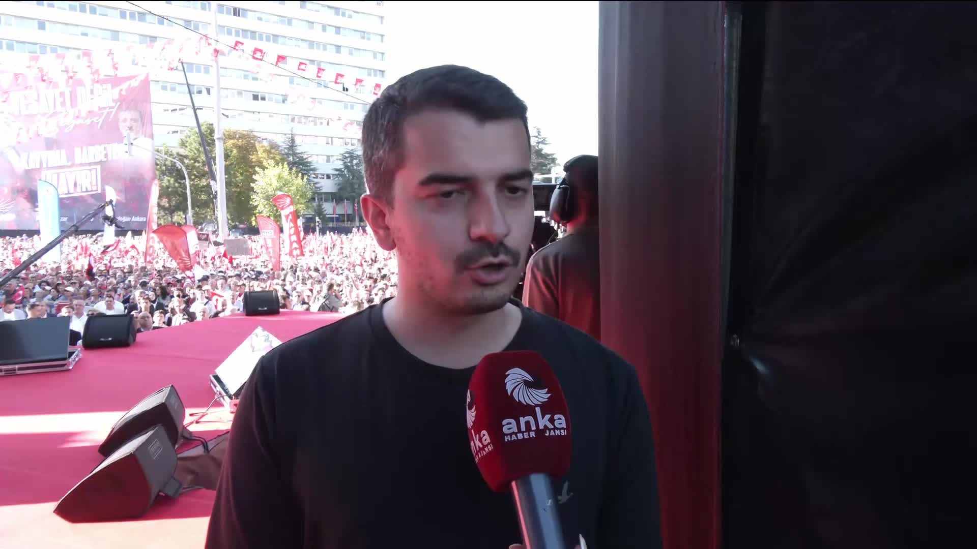 CHP'nin Ankara Mitingi... Hüseyin Can Güner: "Cumhuriyet Halk Partisi, Türkiye'nin teslim alınamayan son kalesidir, teslim etmeyeceğiz"