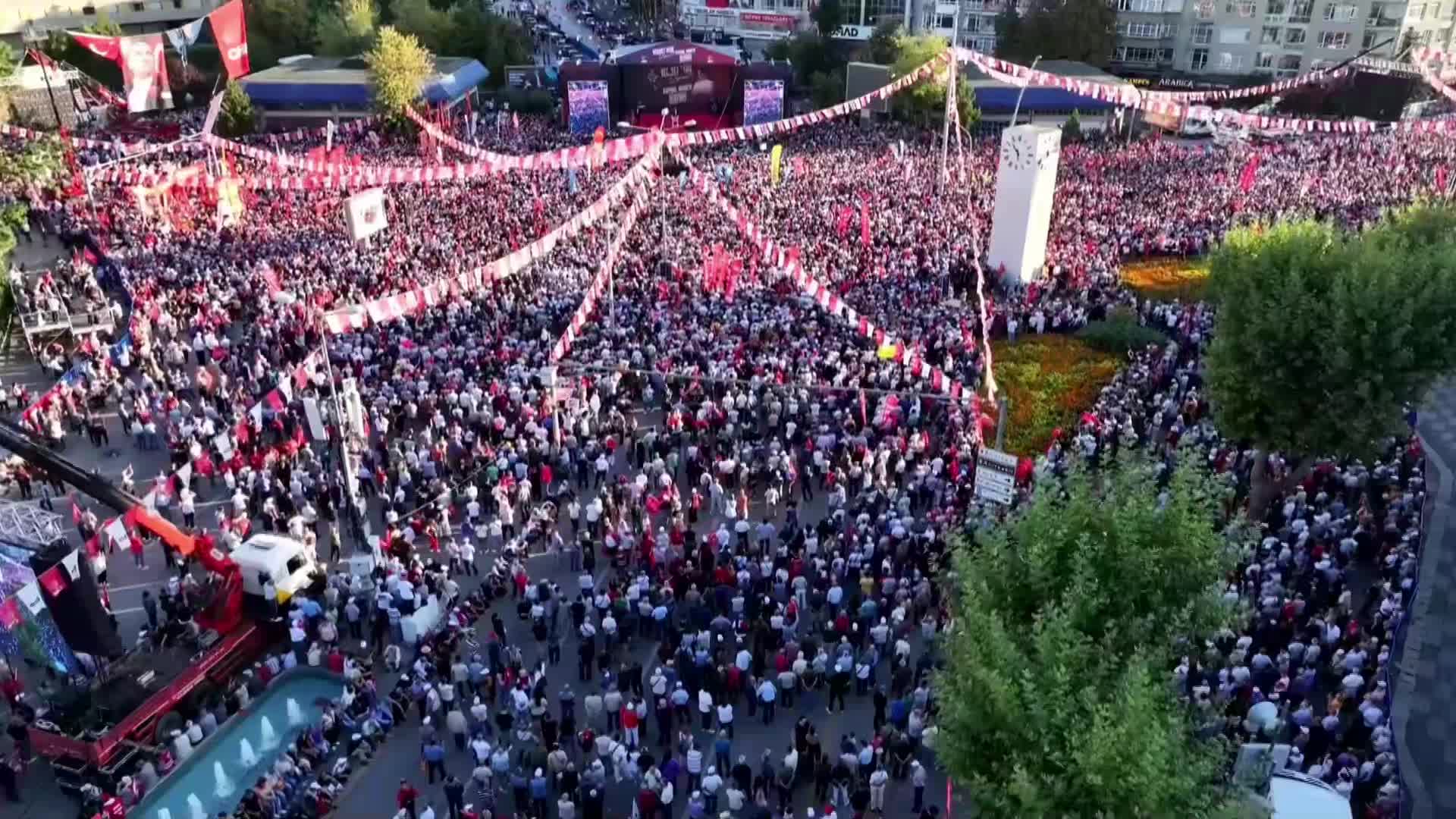 CHP'nin Ankara mitingi... Özgür Özel: "AK Parti'nin tek umudu Yargı Kollarıdır"