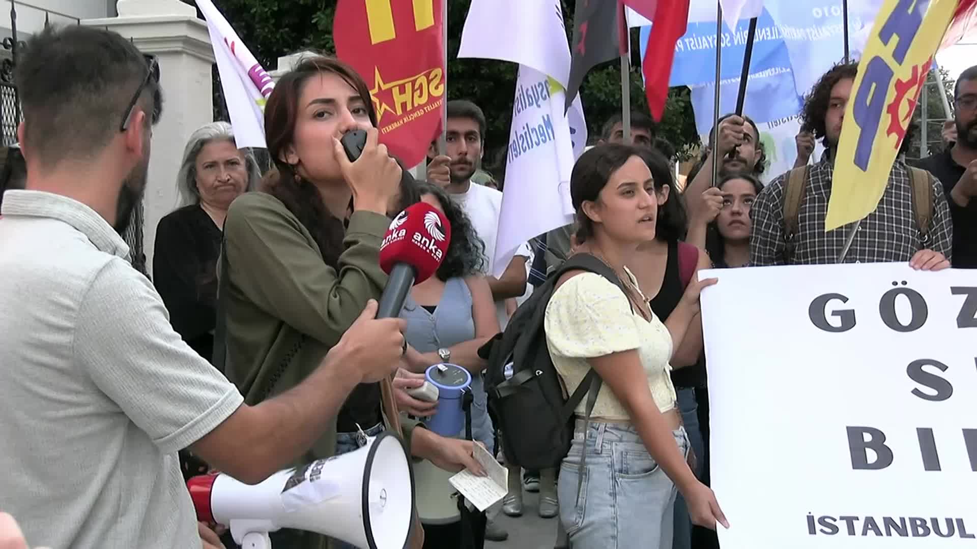 ESP'ye yönelik operasyona İstanbul Emek Barış ve Demokrasi Güçleri'nden protesto