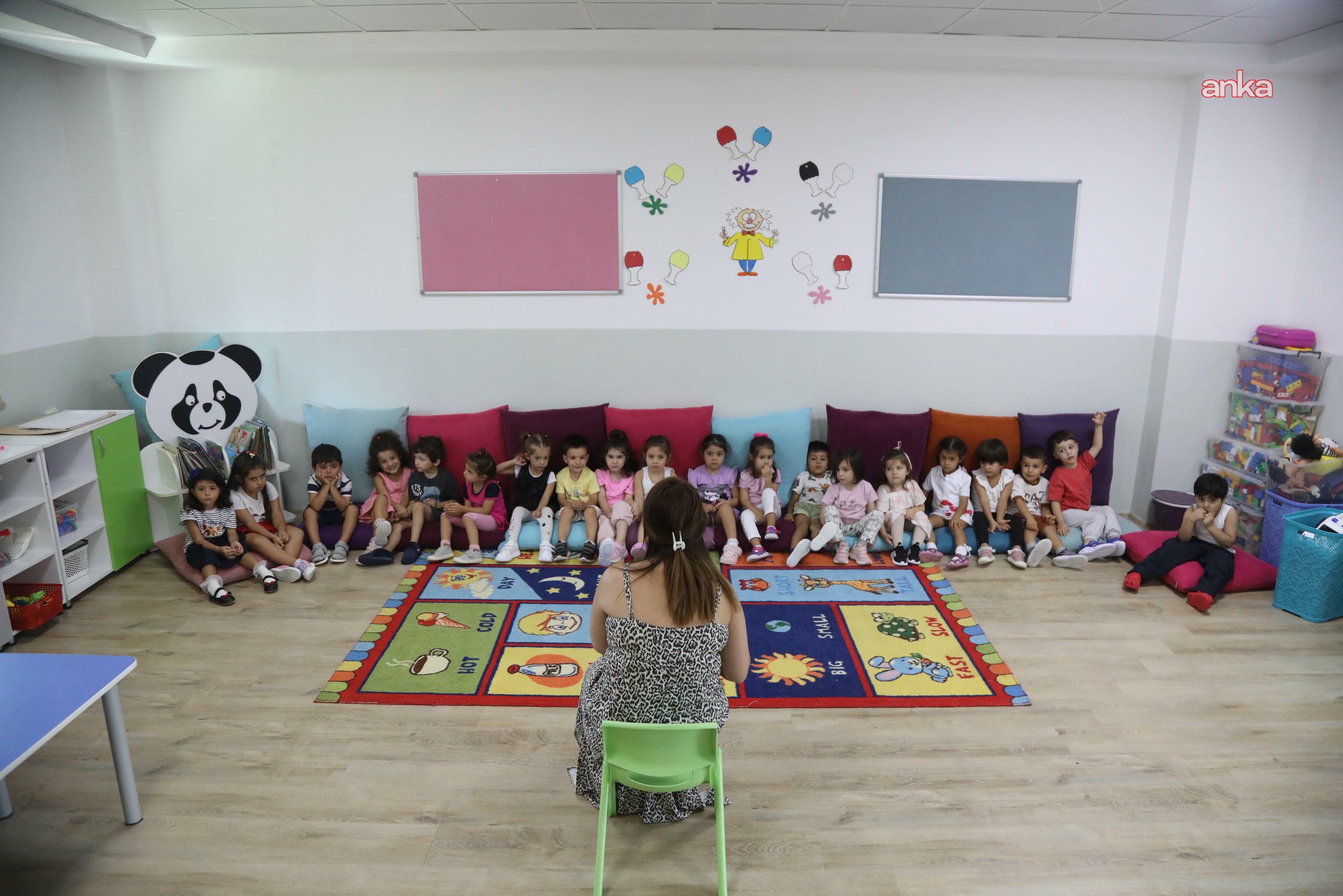 Çankaya Belediyesi’nin kreşlerinde ilk ders zili çaldı