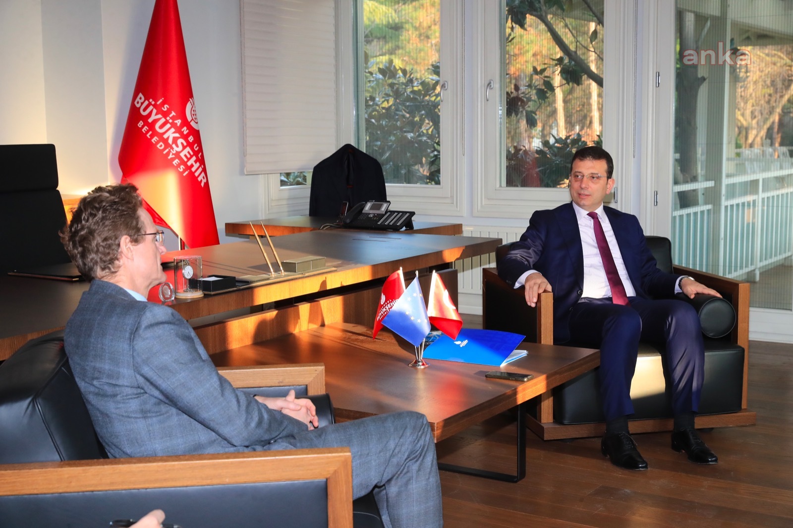 İMAMOĞLU: AB İLE İLİŞKİLERDE LOKOMOTİF BİR KURUM OLMAK İSTİYORUZ