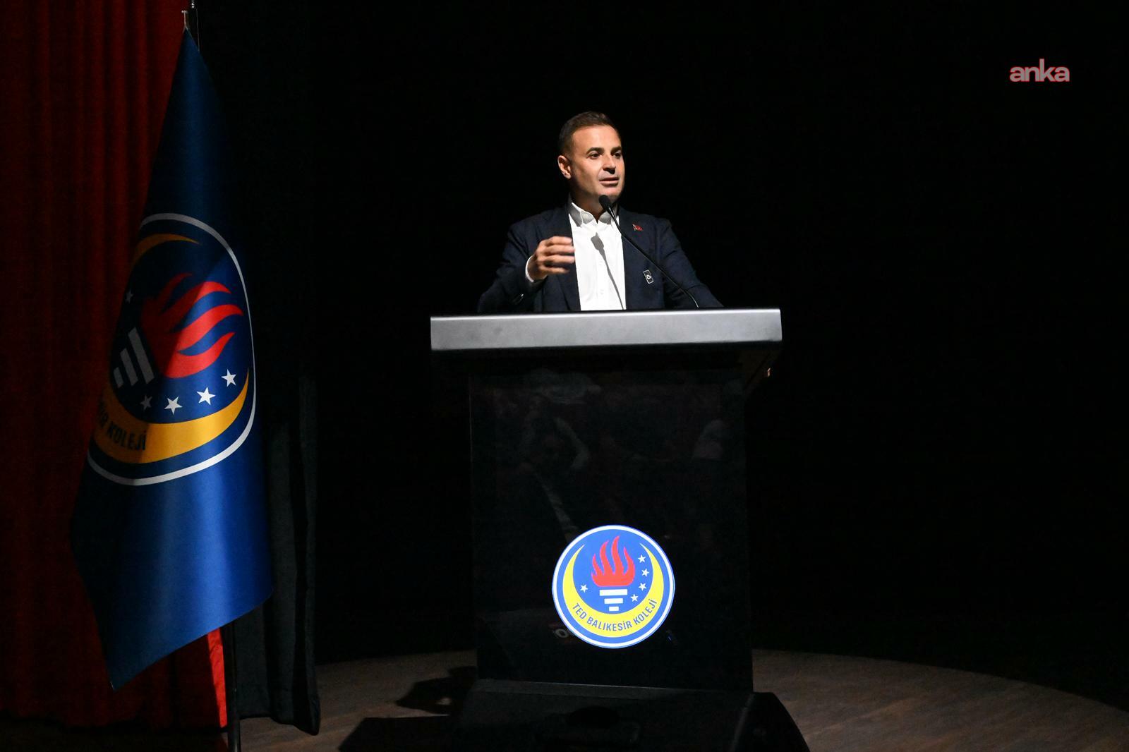 Balıkesir Büyükşehir Belediye Başkanı Akın, TED Balıkesir Koleji’nin açılış törenine katıldı