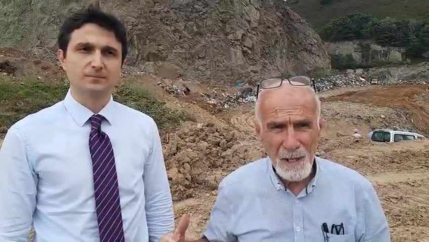 ORÇEV: "Ordu Gülyalı'da hafriyat alanına çöp ve atık dökülüyor"