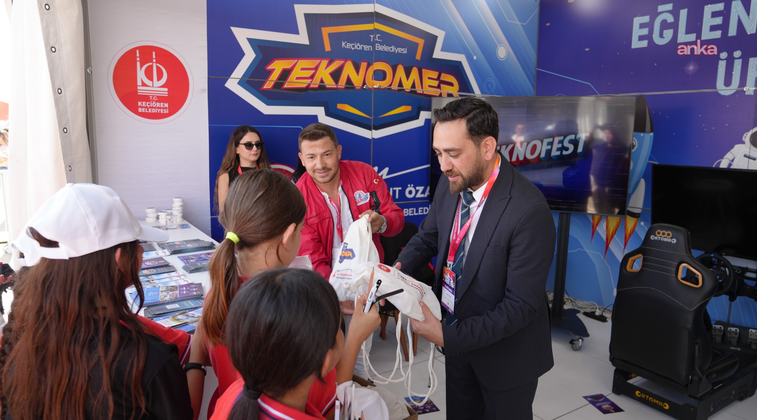 Keçiören Belediyesi TEKNOMER, TEKNOFEST İstanbul’da ilgi odağı oldu