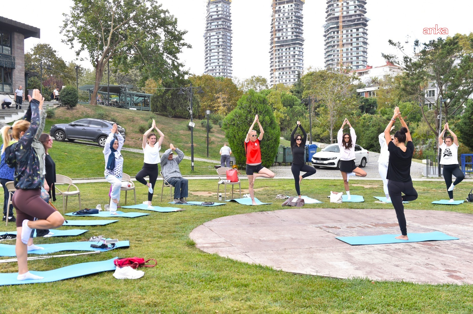 Beşiktaş’ta Avrupa Hareketlilik Haftası yoga etkinliğiyle kutlandı