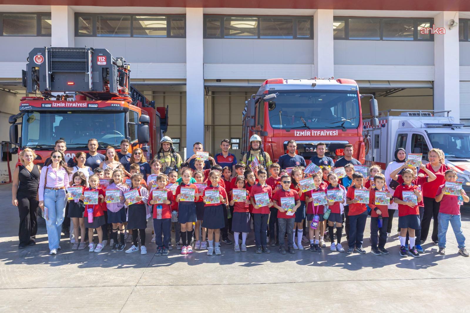 İzmir’de "ateş savaşçıları" öğrencilerle buluştu