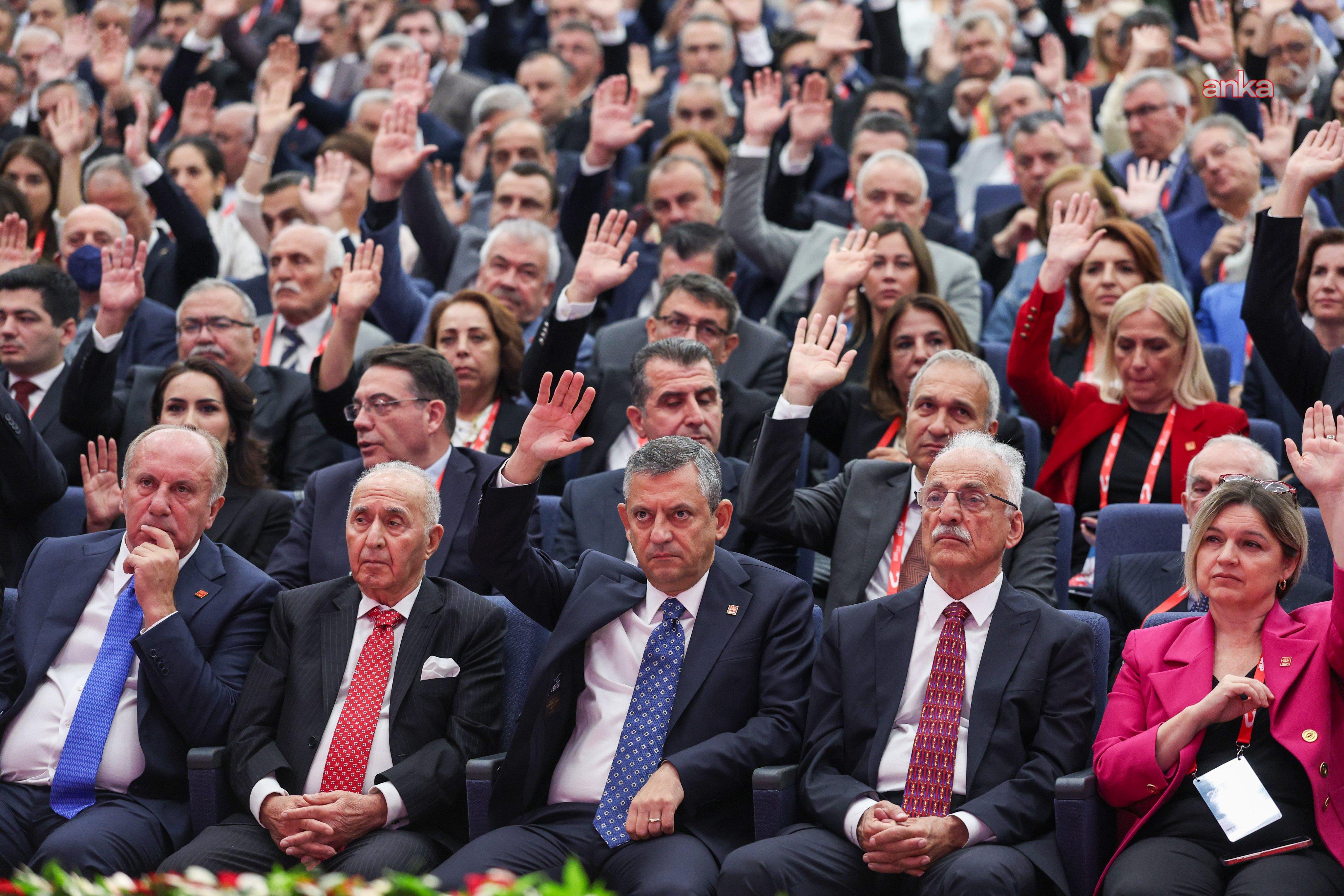 CHP’nin 22’nci Olağanüstü Kurultayı sona erdi... Delege yeniden “Özgür Özel” dedi