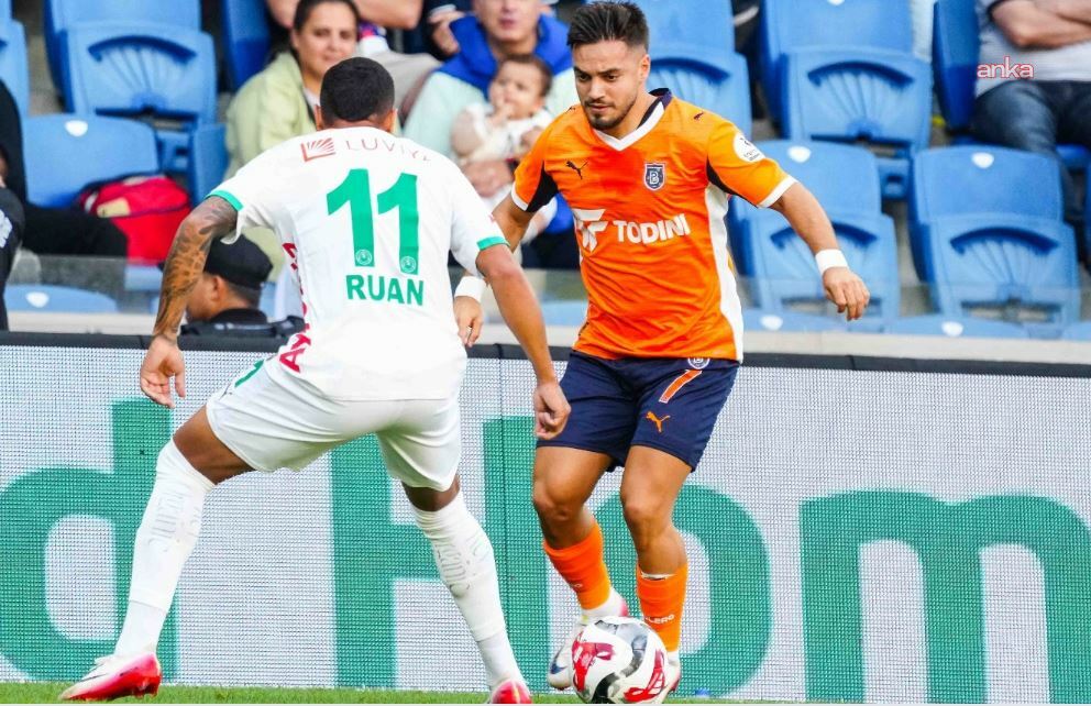 Başakşehir, sahasında Corendon Alanyaspor’la 1-1 berabere kaldı