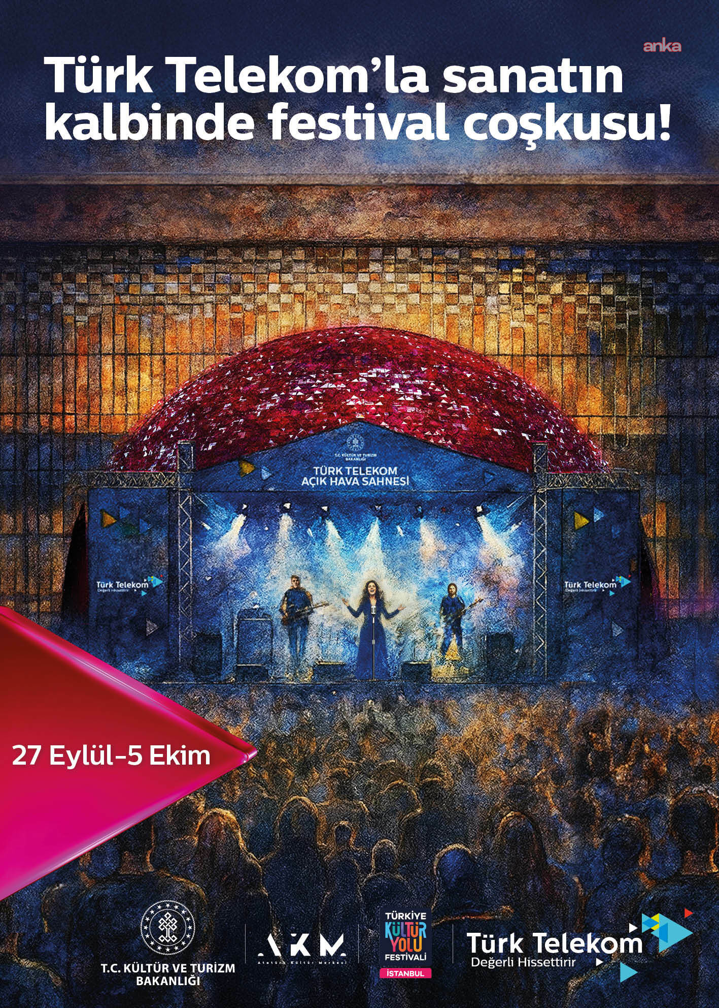 Türk Telekom’la sanatın kalbinde festival coşkusu başlıyor