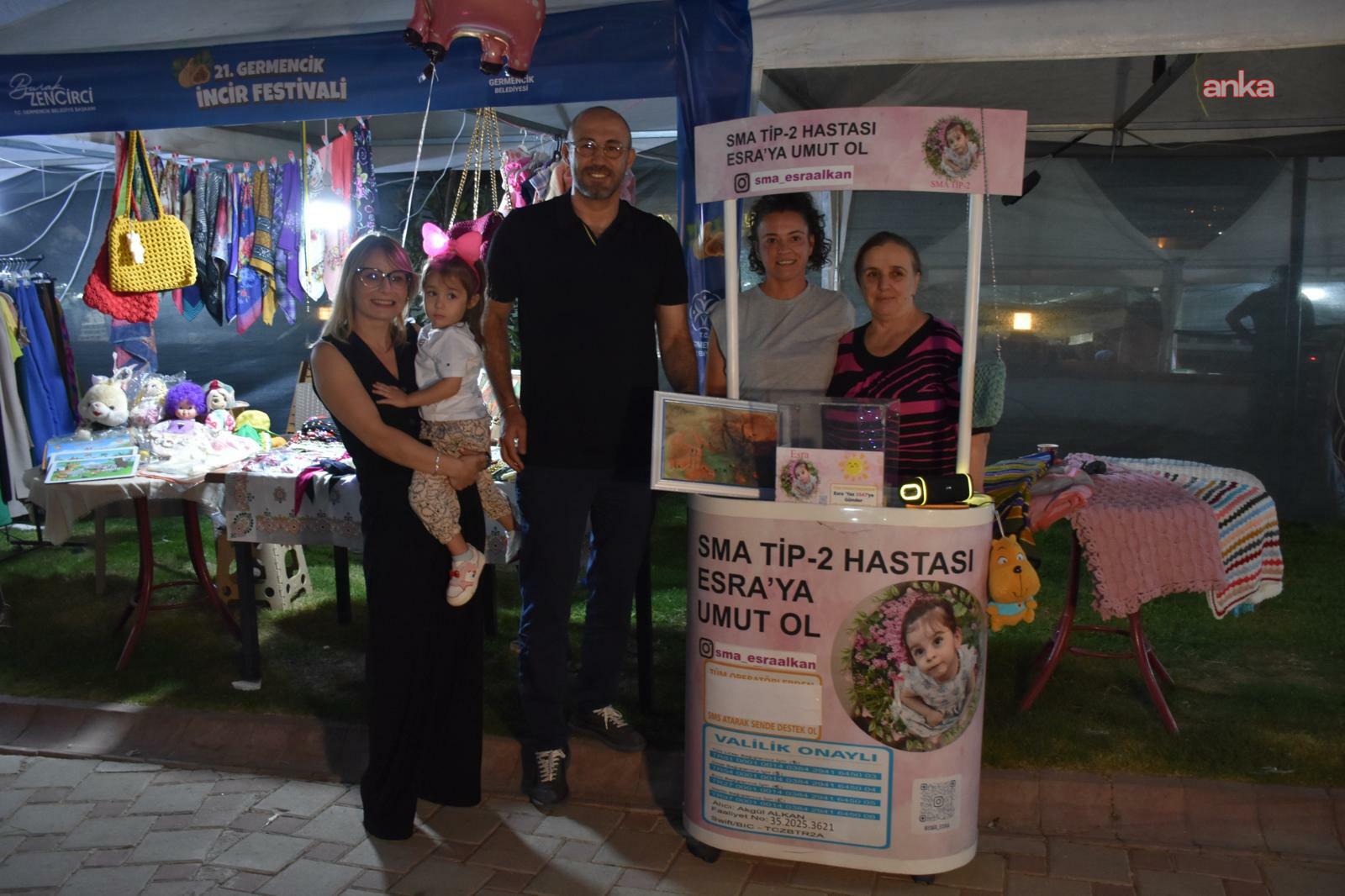 Germencik Belediye Başkanı Zencirci, İncir Festivali’nde SMA hastası çocuklarla buluştu