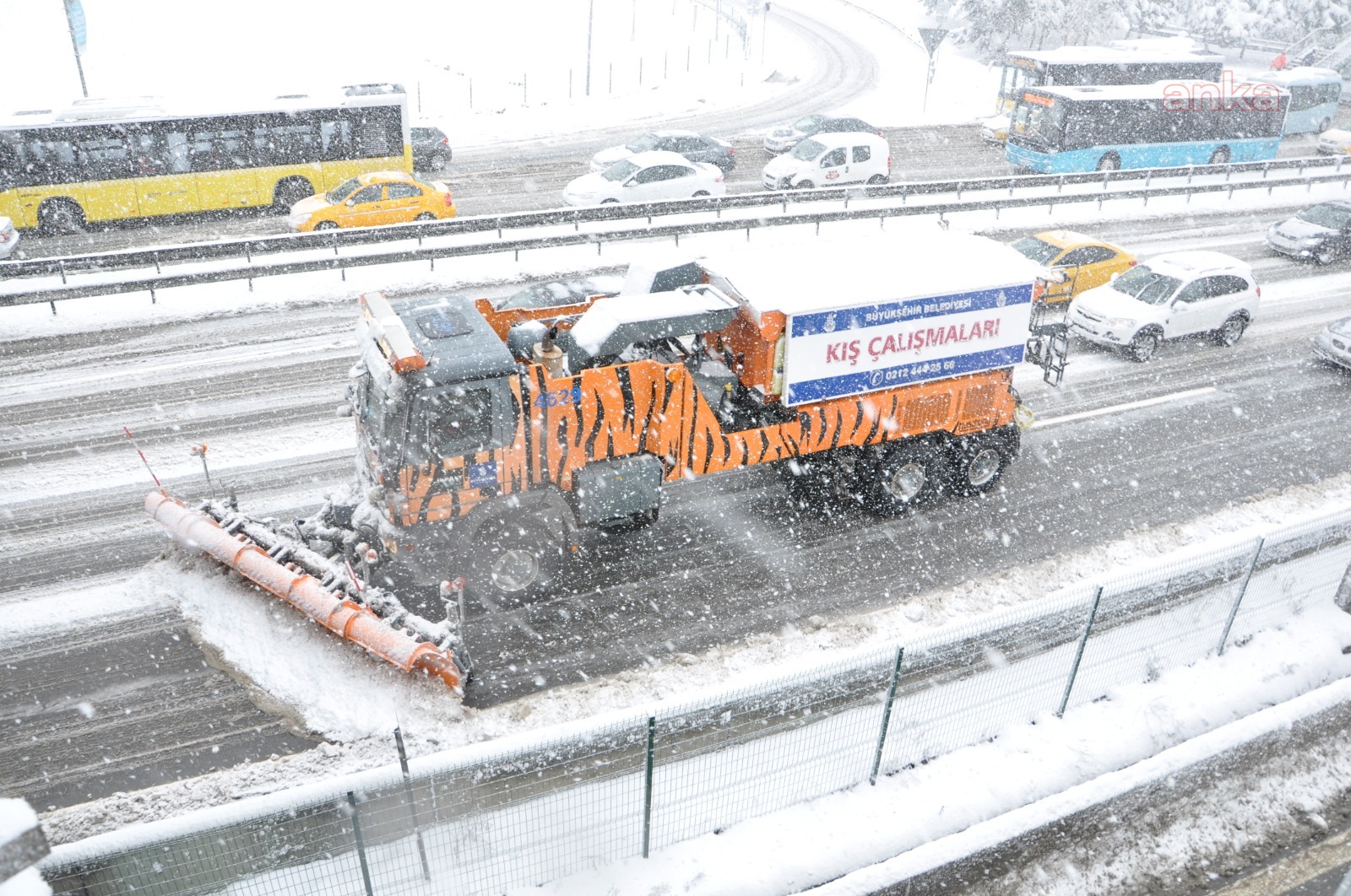 AKOM: KAR KALINLIĞI KENTİN KUZEY VE YÜKSEK KESİMLERİNDE 15-20 CM’İ BULABİLİR