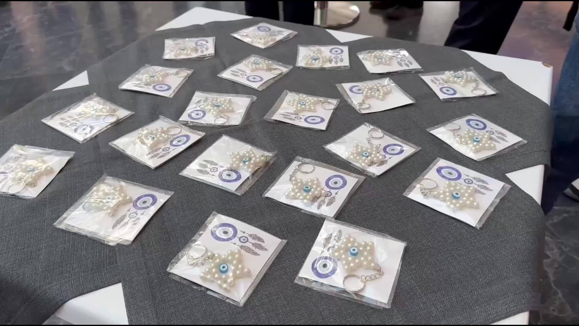 Aksaray’da özel birey Şifa Nur Solak, takı sergisi açma hayaline kavuştu