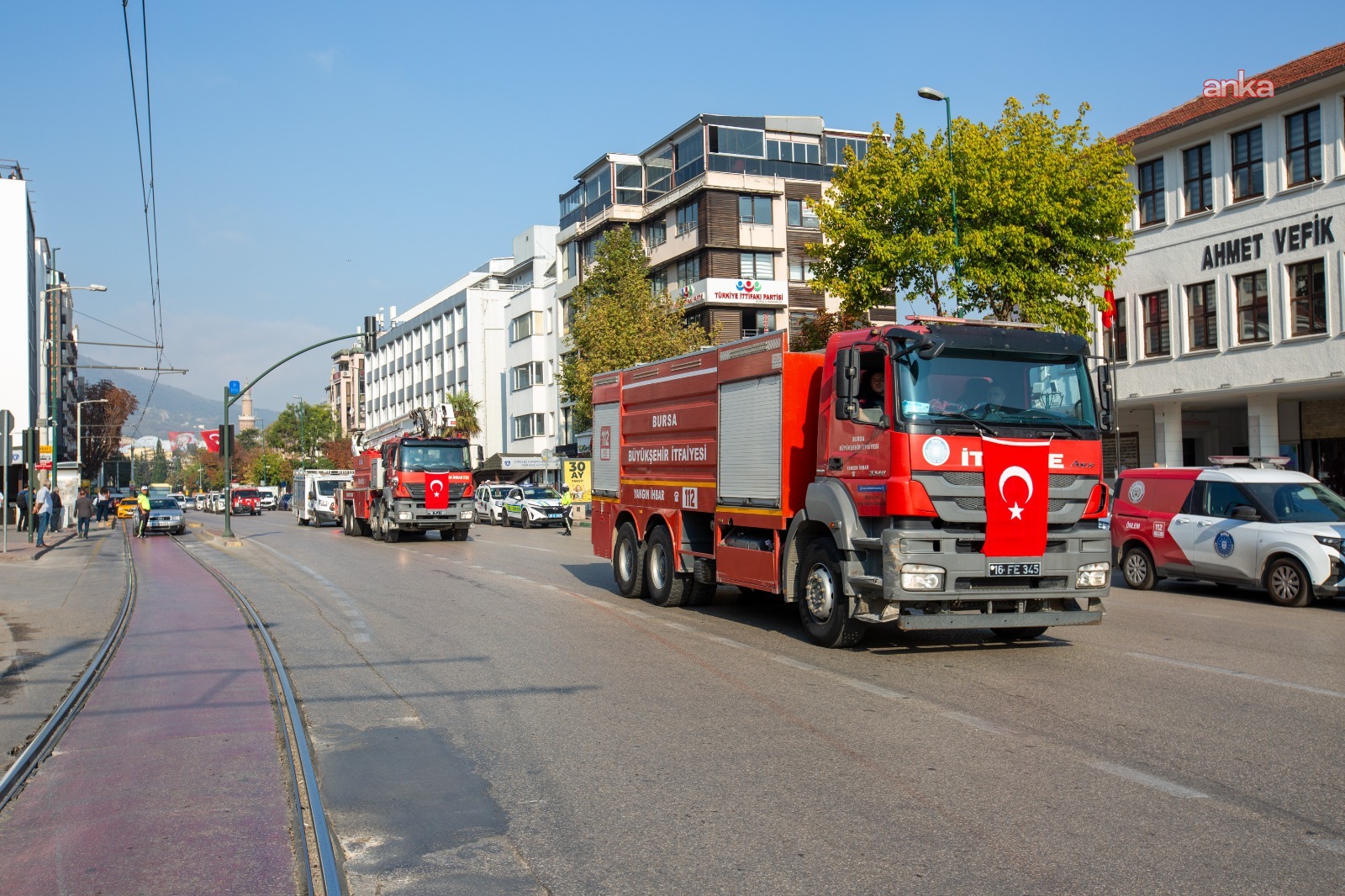 Bursa İtfaiyesi 311'inci yaşını kutladı