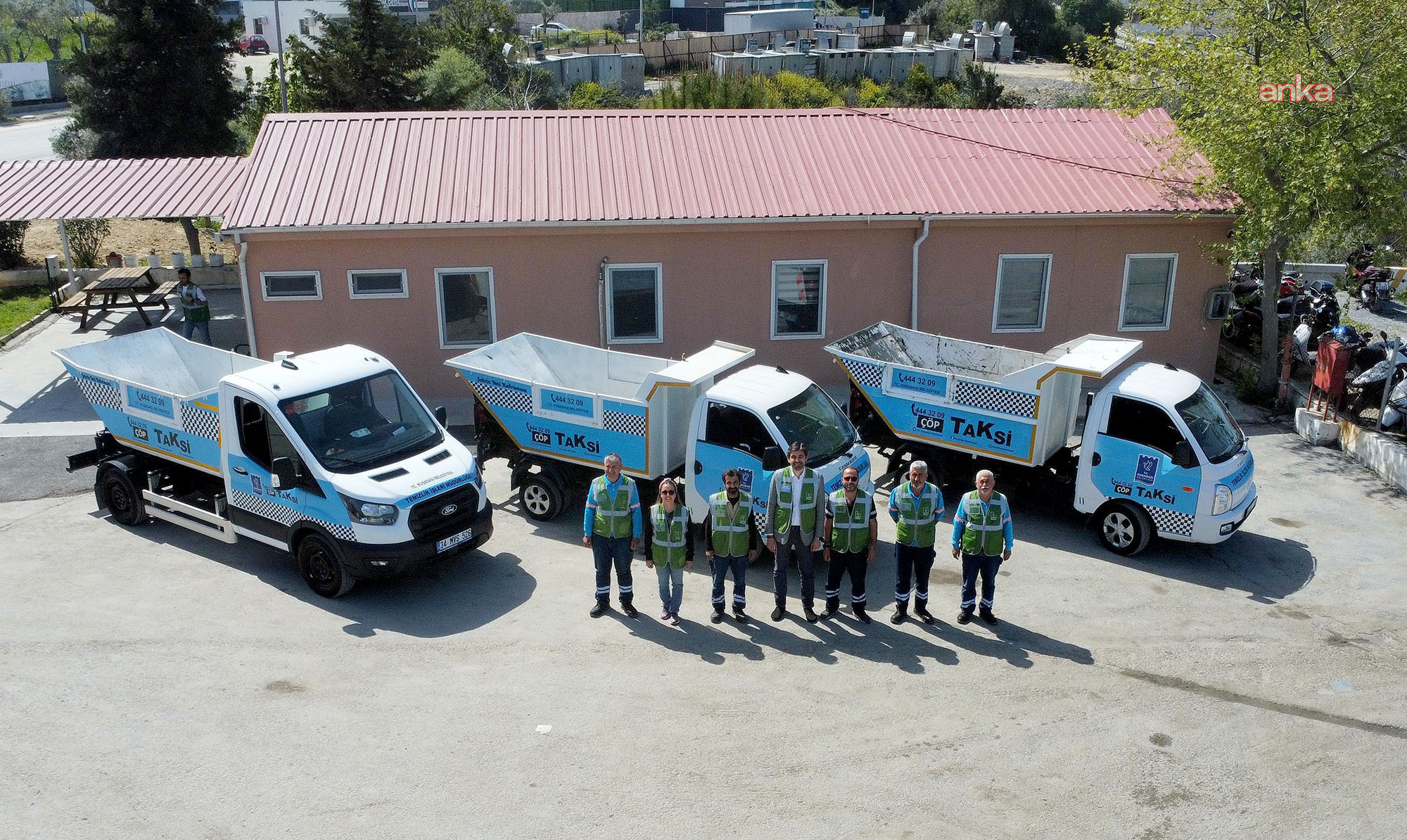 "Alo Çöp Taksi" ile Kuşadası'nda altı ayda 2 bin 806 ton çöp toplandı