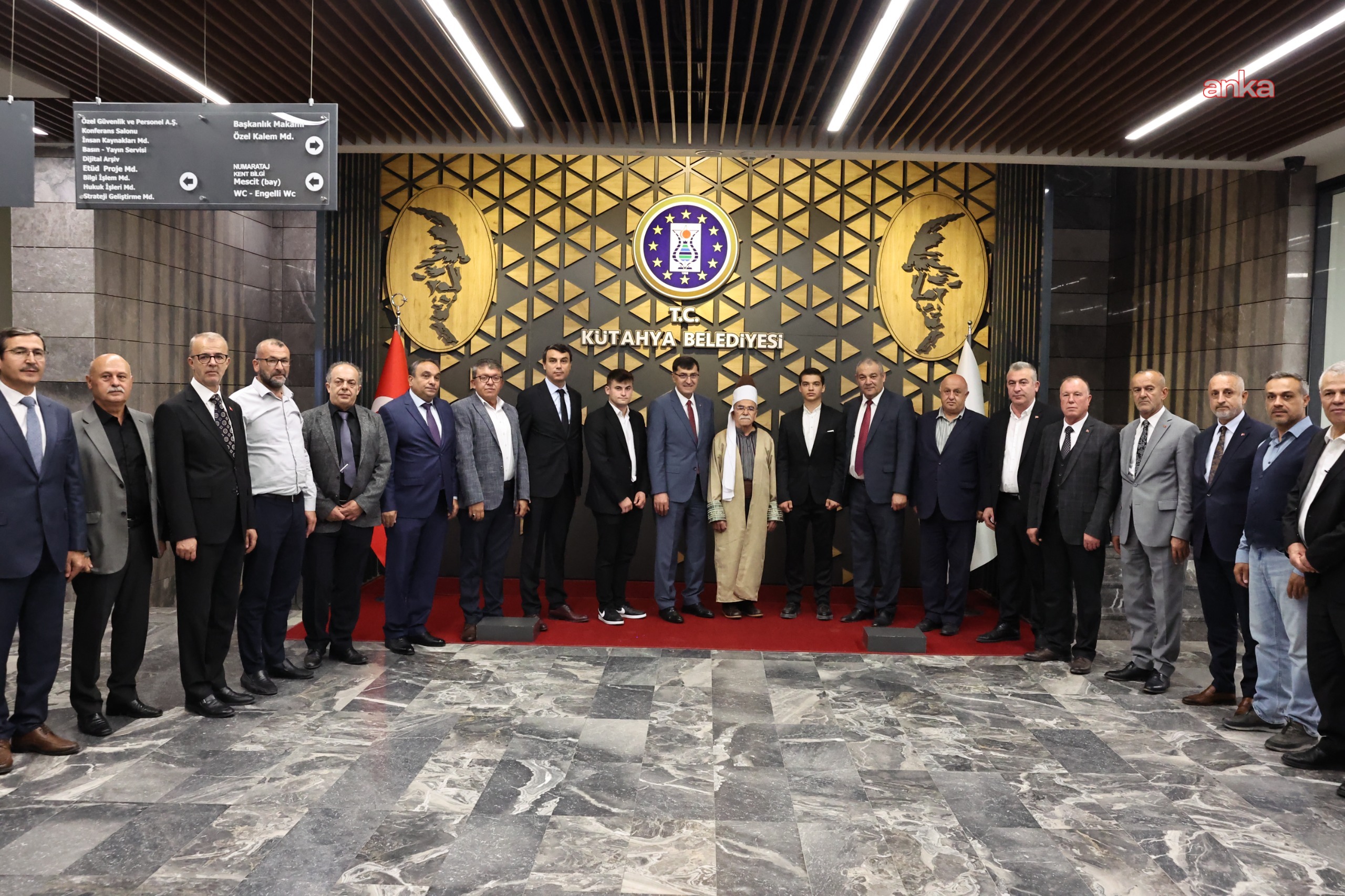 Kütahya Belediye Başkanı Kahveci, Ahilik Haftası Kutlama Komitesi’ni ağırladı