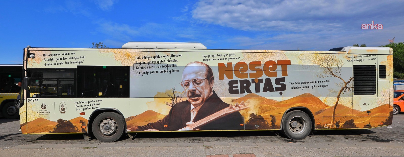 İETT'den Neşet Ertaş'a vefa