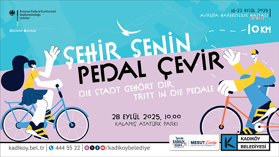 Kadıköy’de "Şehir Senin, Pedal Çevir" etkinliği