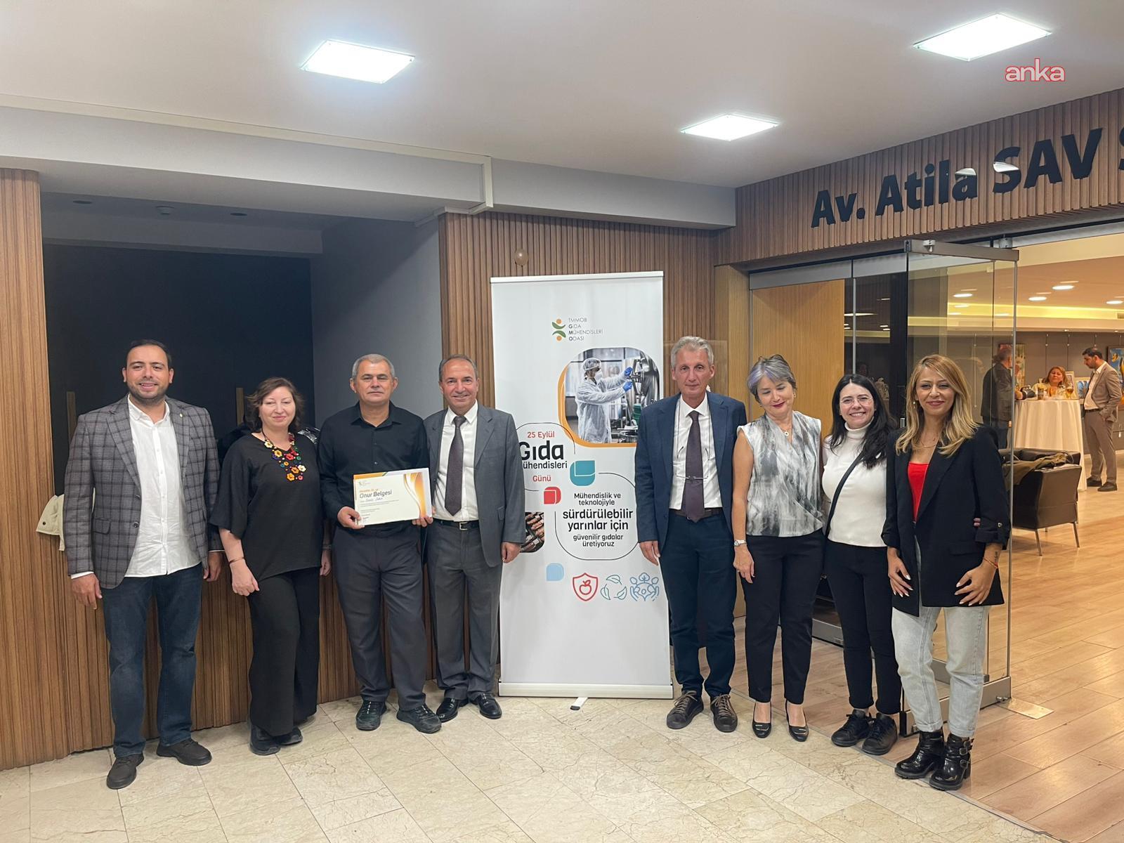 Gıda Mühendisleri Odası Başkanı Üzümcü: "Tüm paydaşlarımızı gıda güvenliği konusunda daha duyarlı olmaya davet ediyoruz”