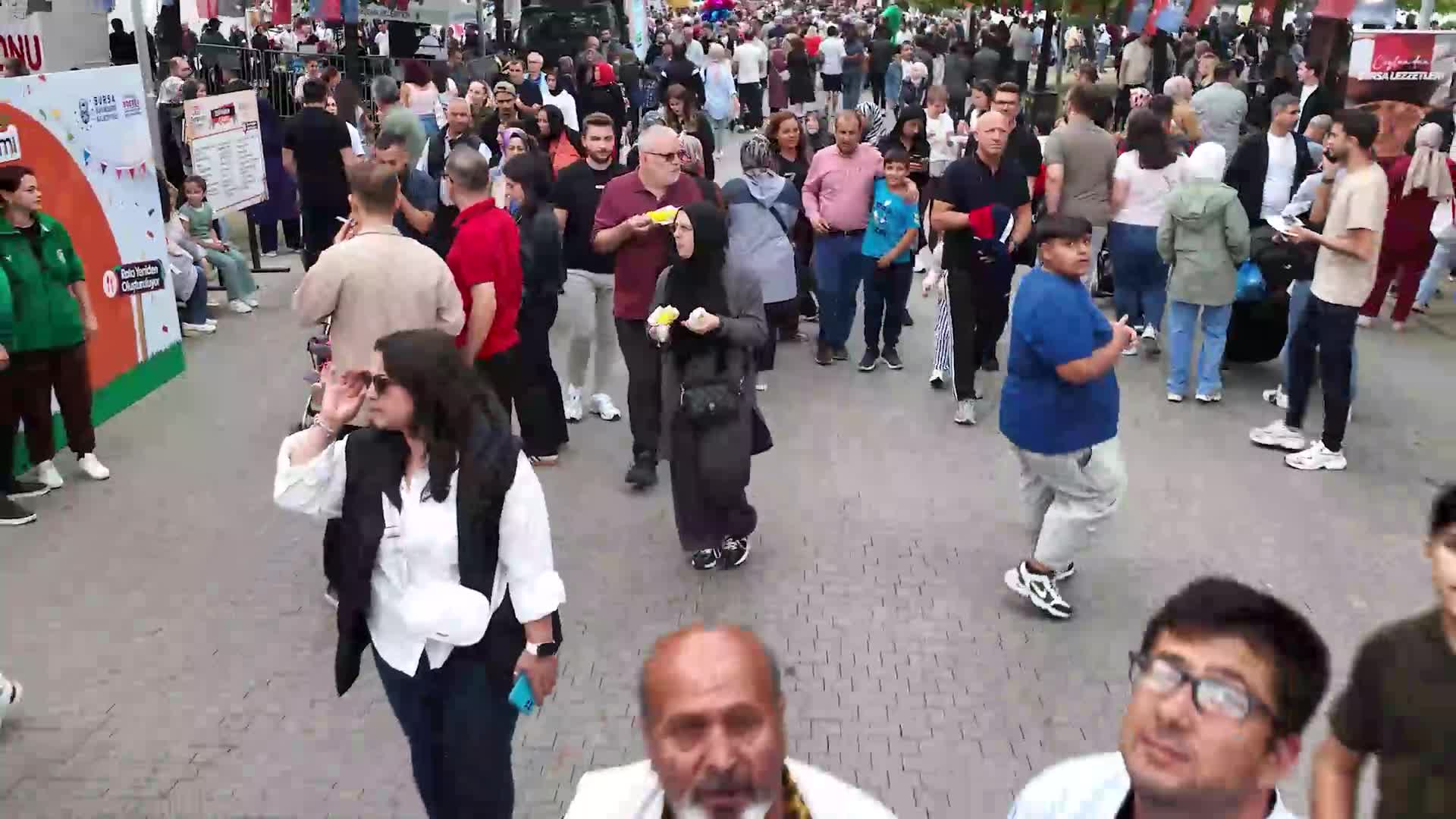 4. Bursa Uluslararası Gastronomi Festivali, lezzet tutkunlarını buluşturdu