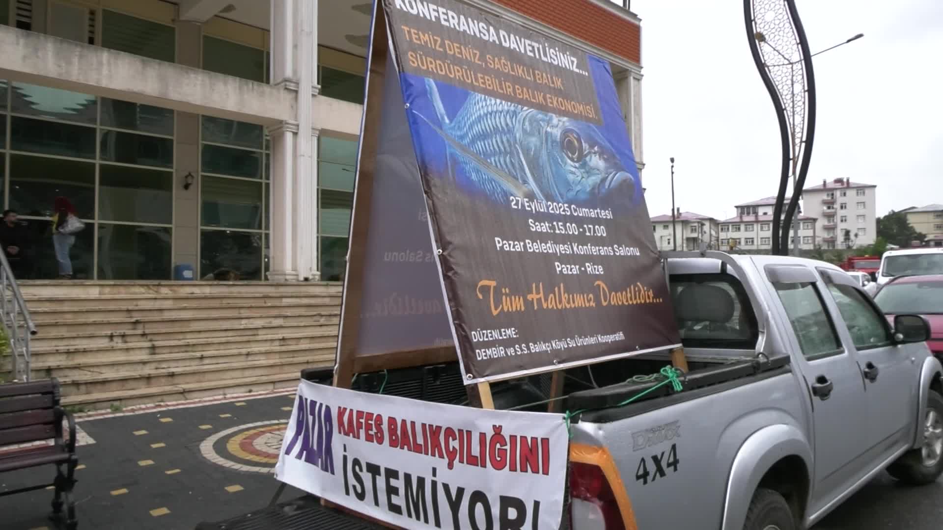 Rize’de “Kafes Balıkçılığına Hayır” toplantısı