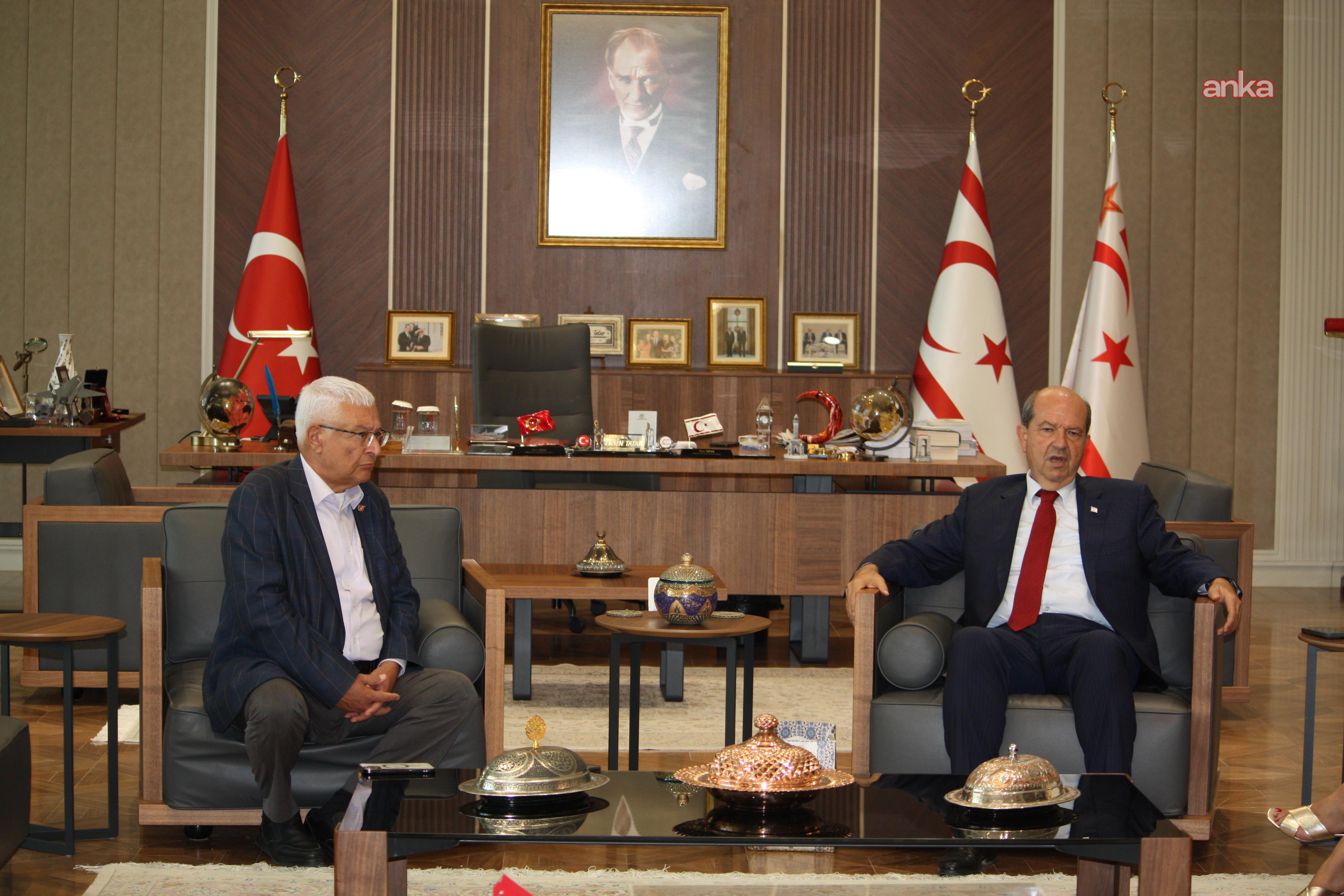 KKTC Cumhurbaşkanı Tatar: “Crans Montana’dan devam etmem söz konusu değil”