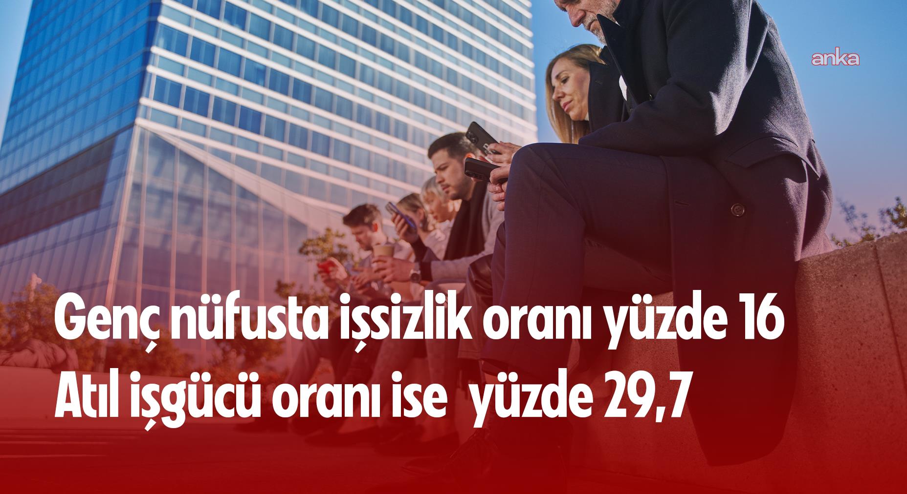 TÜİK: Ağustos ayında işsizlik oranı yüzde 8,5 oldu, atıl iş gücü yüzde 29,7