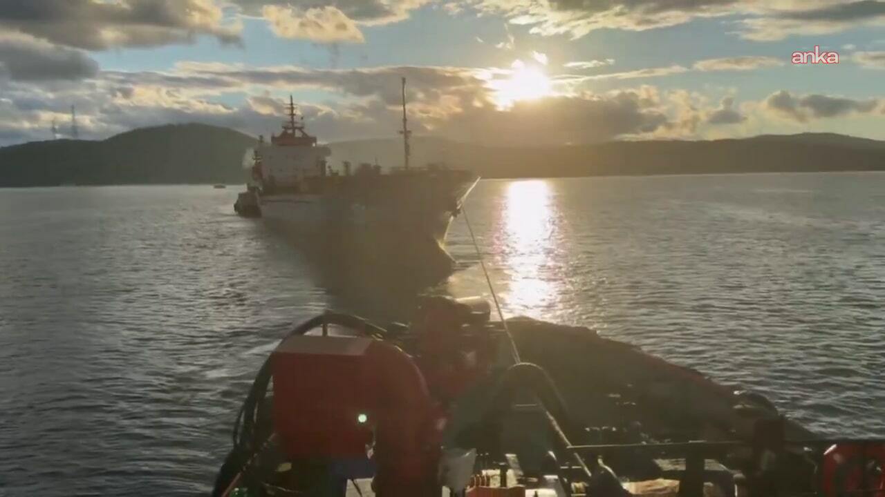 İstanbul Boğazı trafiğini etkileyen gemi arızası