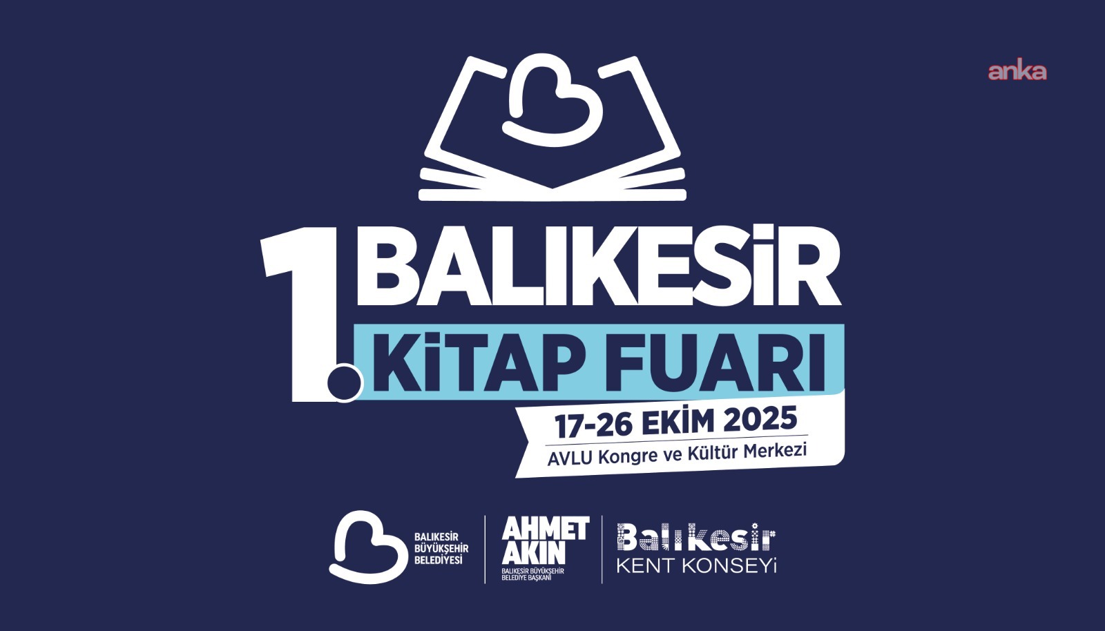 1. Balıkesir Kitap Fuarı, 17 Ekim’de başlıyor