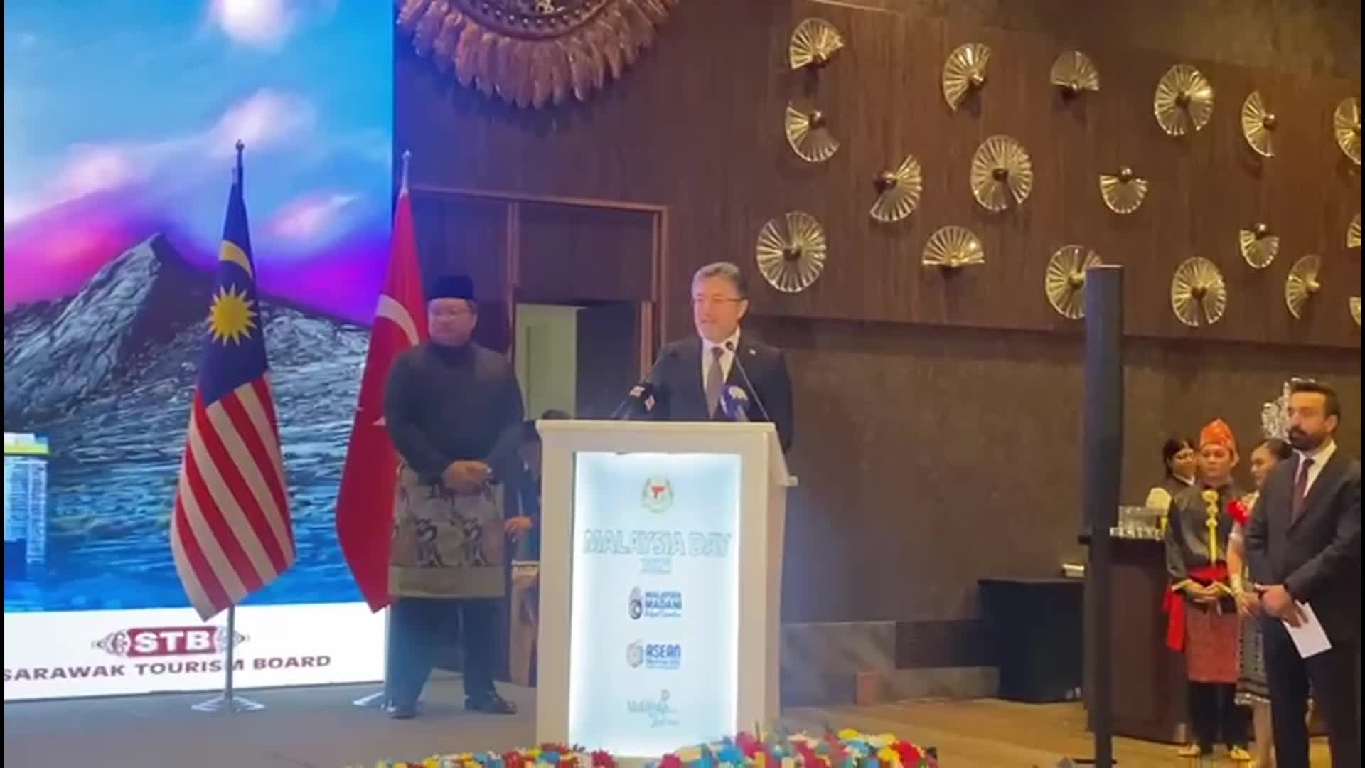 Malezya’nın Bağımsızlık Günü için Ankara’da resepsiyon düzenlendi... Bakan Yumaklı: “Malezya, ASEAN bölgesindeki en büyük ticari ortağımızdır”