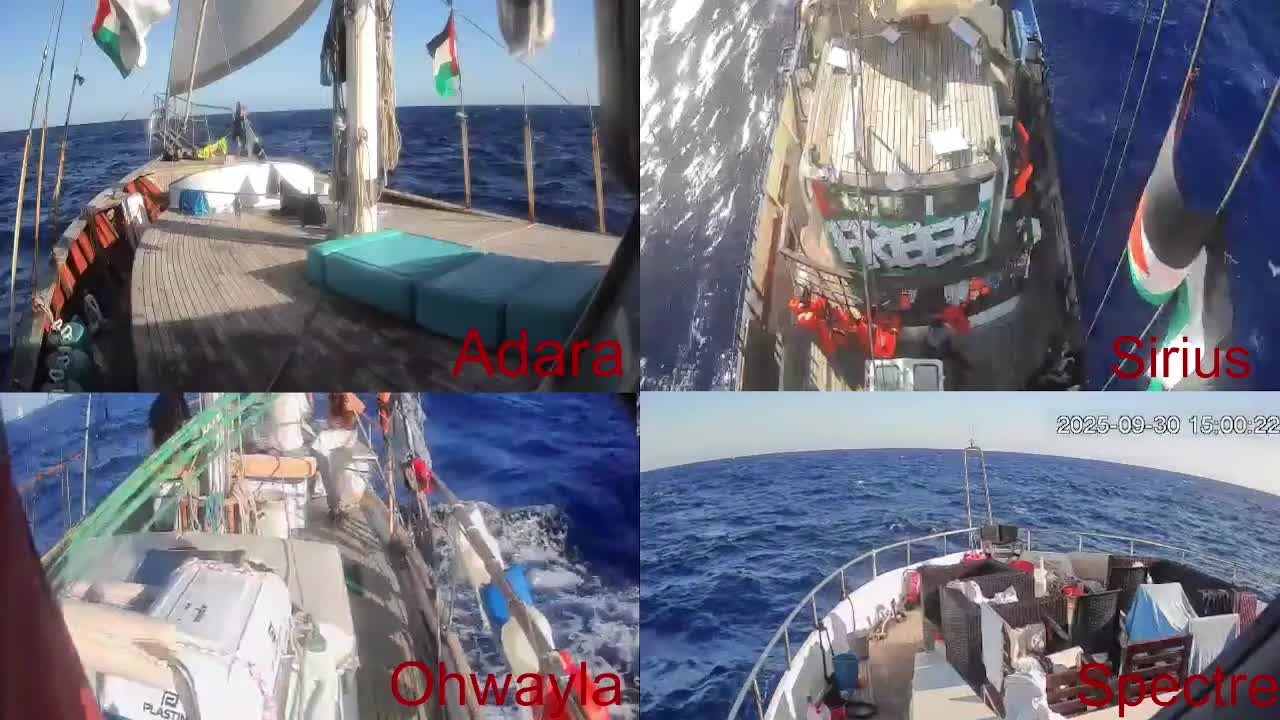 Küresel Sumud Filosu, "tehlikeli" bölgeye yaklaşıyor