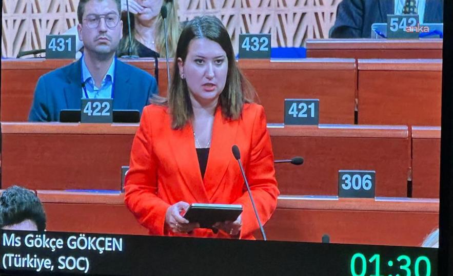 CHP'li Gökçen, Avrupa Konseyi Parlamenter Meclisi sonbahar oturumunda konuştu