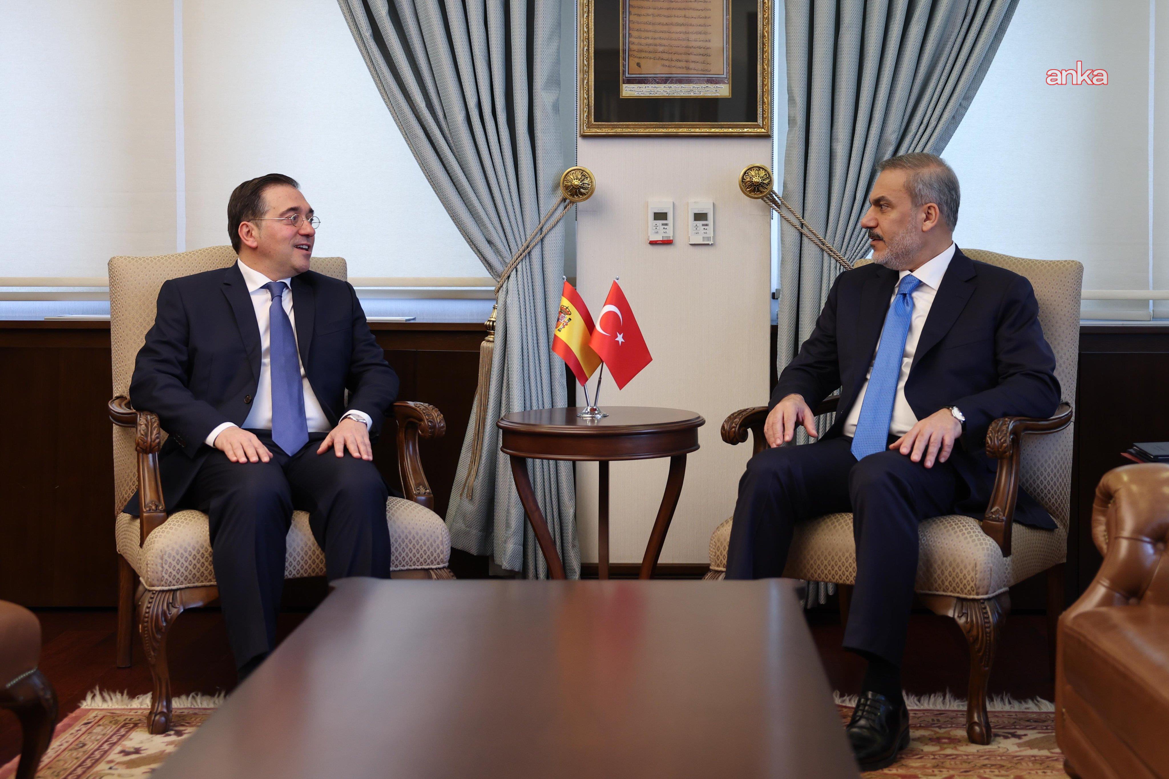 Dışişleri Bakanı Fidan ile İspanyol mevkidaşı Bueno, telefonla görüştü