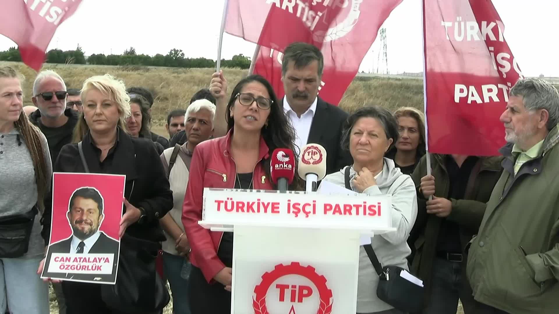 Türkiye İşçi Partisi, Silivri'de... Erkan Baş: "TBMM, Tayyip Erdoğan’ın şov mekanı değildir"