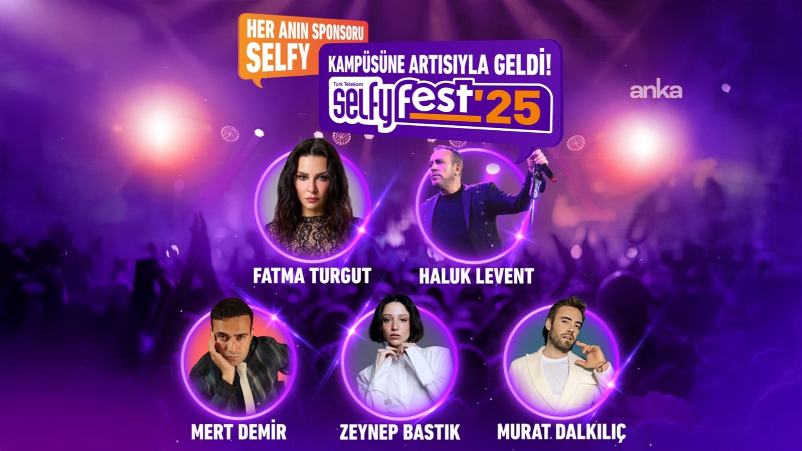 Türk Telekom’un gençlik markası Selfy, festival coşkusunu “Selfyfest” ile kampüslere taşıyor