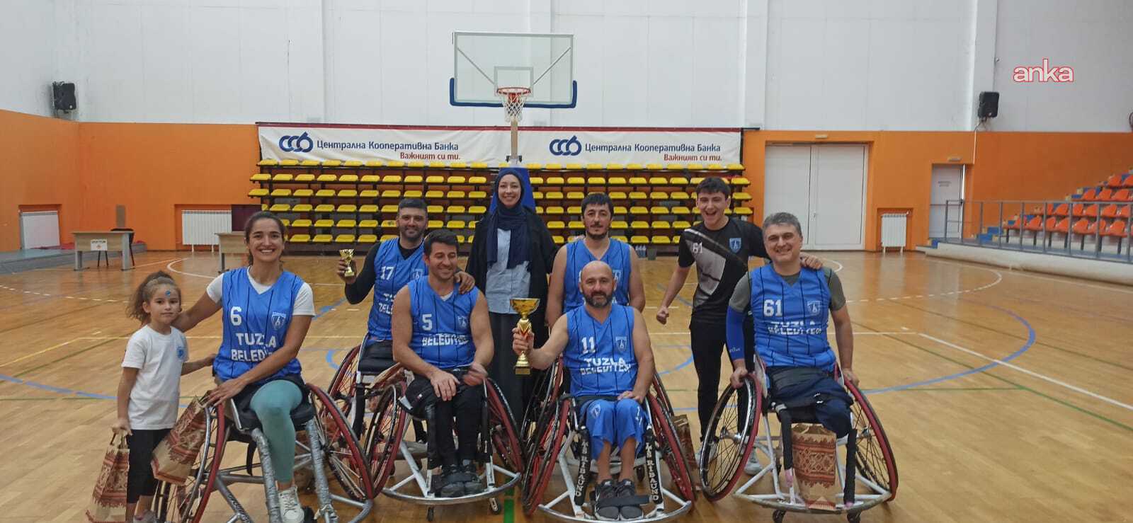 Tuzla Belediyesi Engelliler Spor Kulübü, Sofya’dan gururla döndü