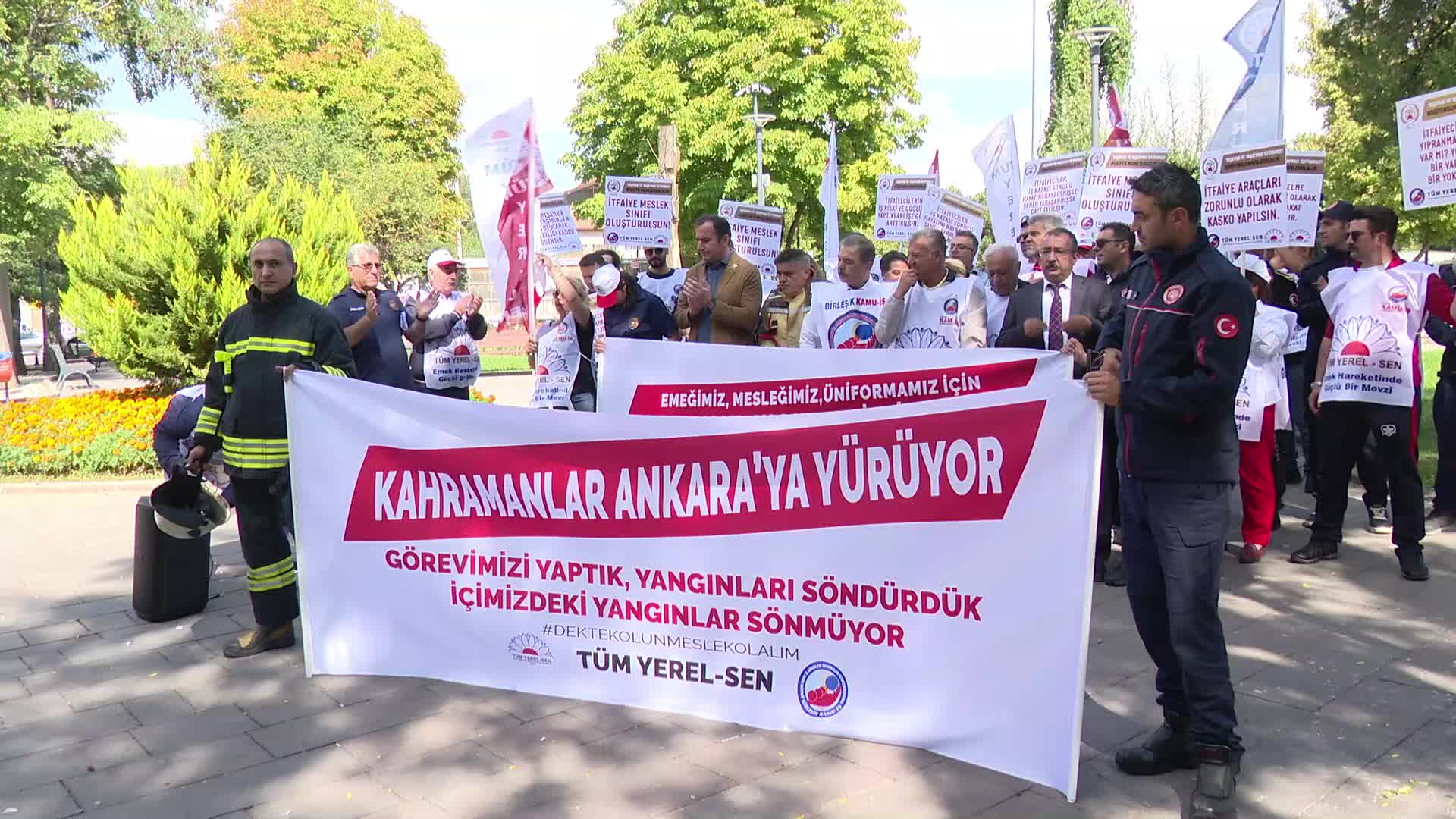 Tüm Yerel Sen Sendikası Genel Başkanı  Dede: "Ormanlarımız,  sunduğu yaşam alanı için değil, yeraltı kaynakları ve inşaat arazisi olarak görülmektedir"