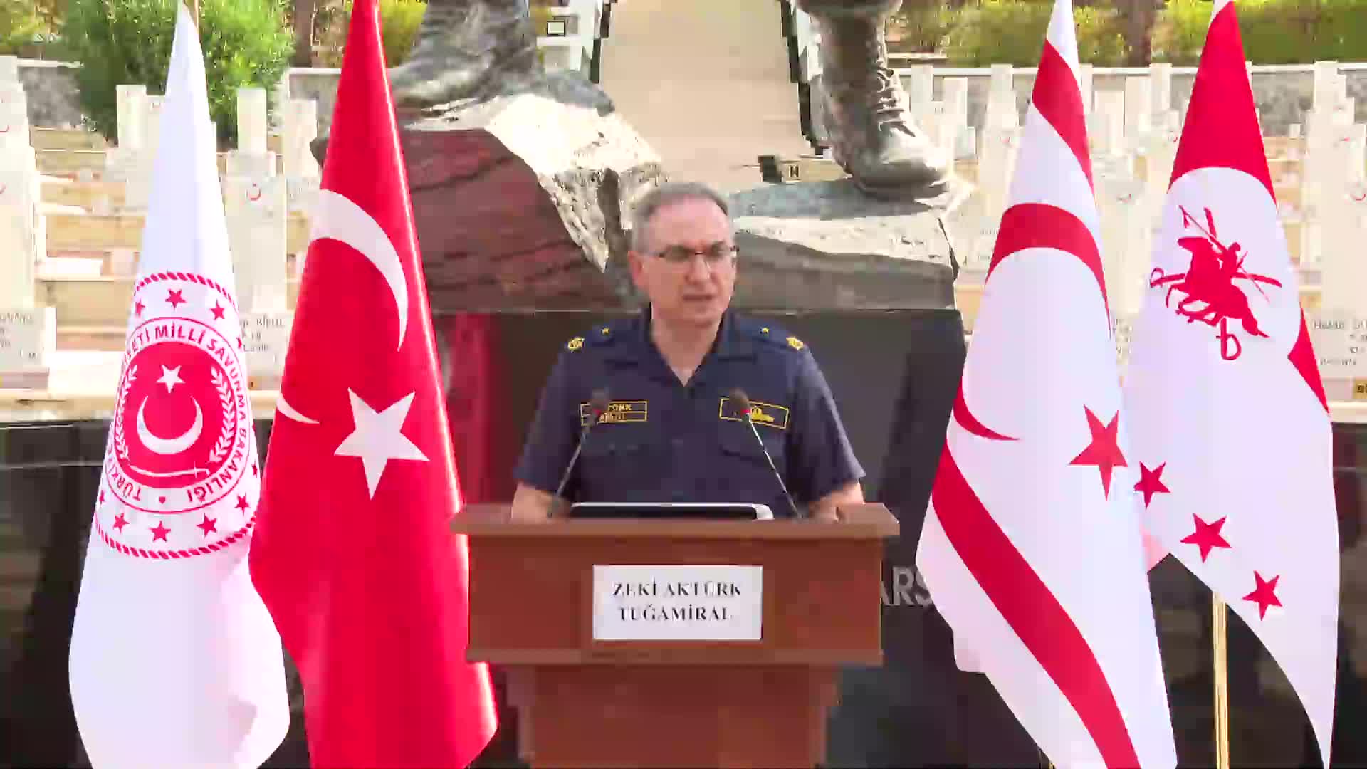 Tuğamiral Aktürk: Gazze’deki insani trajediyi sona erdirecek her girişimi ilke itibarıyla destekliyoruz
