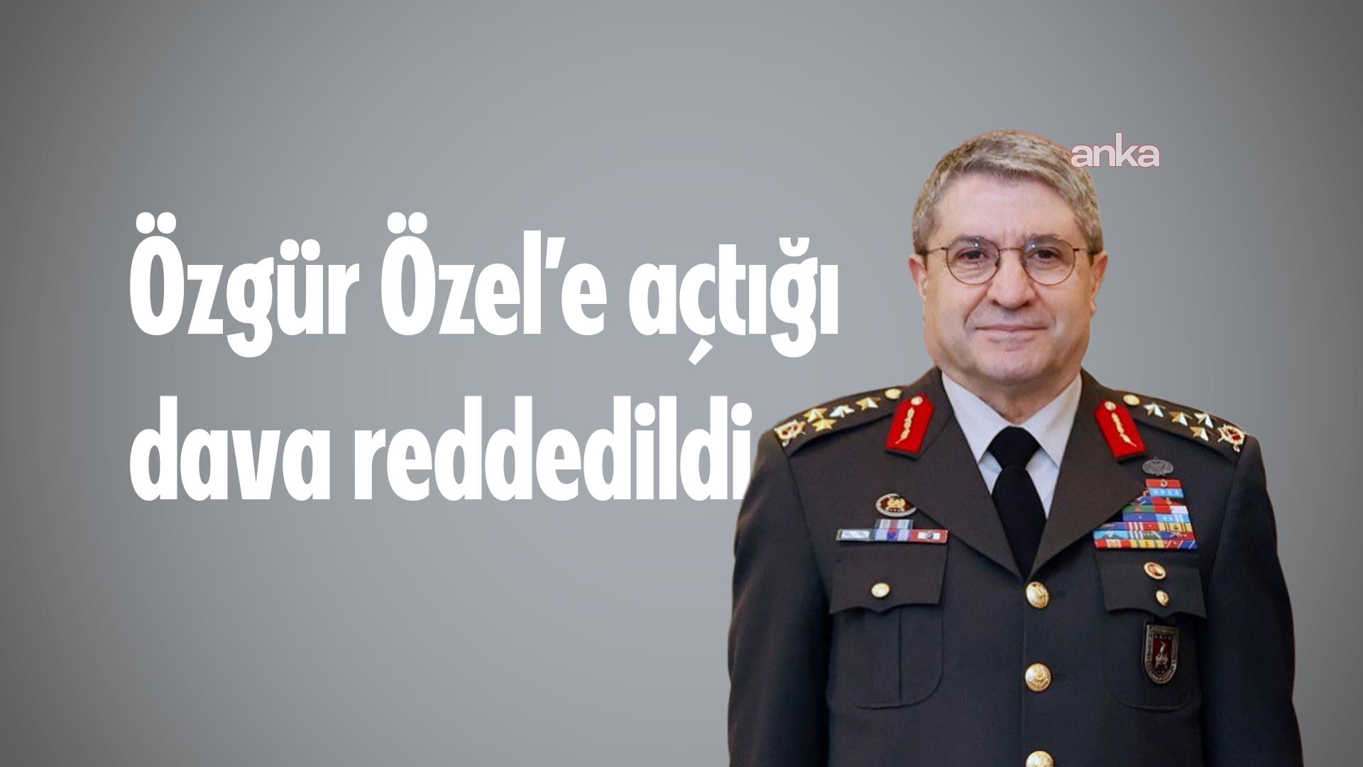 Genelkurmay Başkanı Bayraktaroğlu’nun Özgür Özel’e açtığı manevi tazminat davası reddedildi