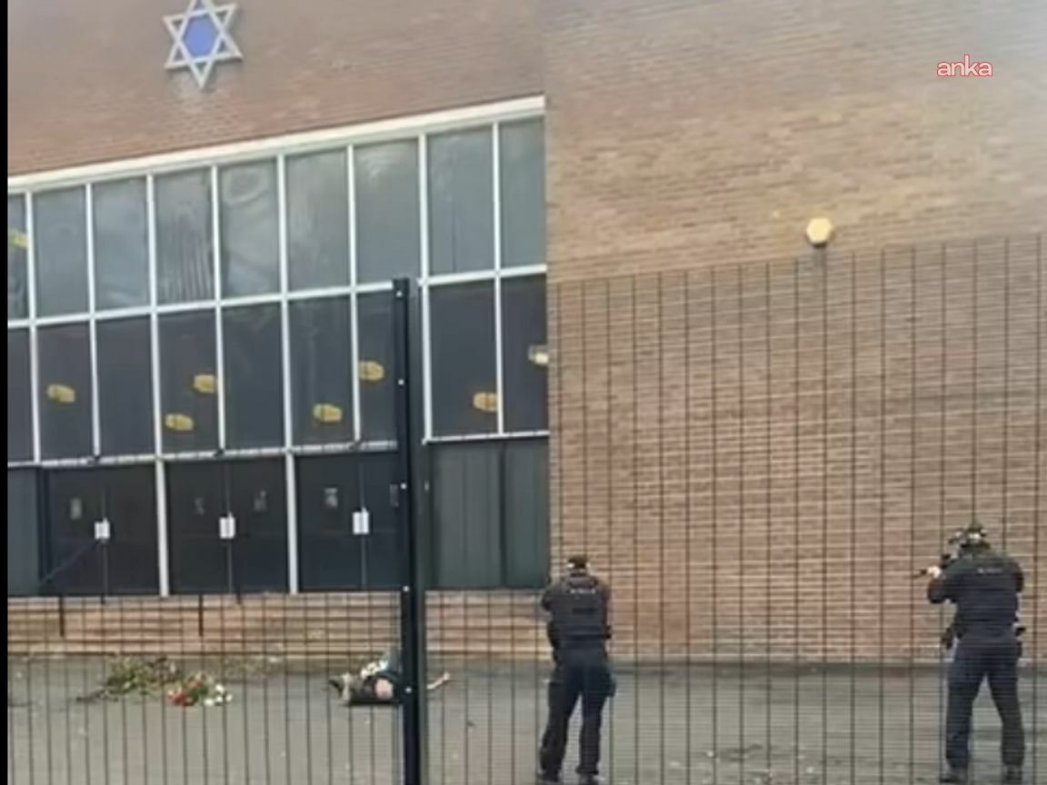 Manchester'da sinagog önünde saldırı: 2 ölü, 2 yaralı