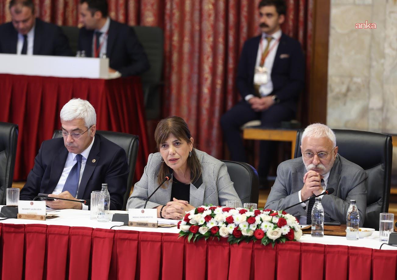 Milli Dayanışma, Kardeşlik ve Demokrasi Komisyonu... Meral Danış Beştaş: "Hocalarımızdan 100 yıllık ezberleri tekrar eden bir yer dışında hukuk disiplininden önümüzü açan öneriler duymak isteriz"
