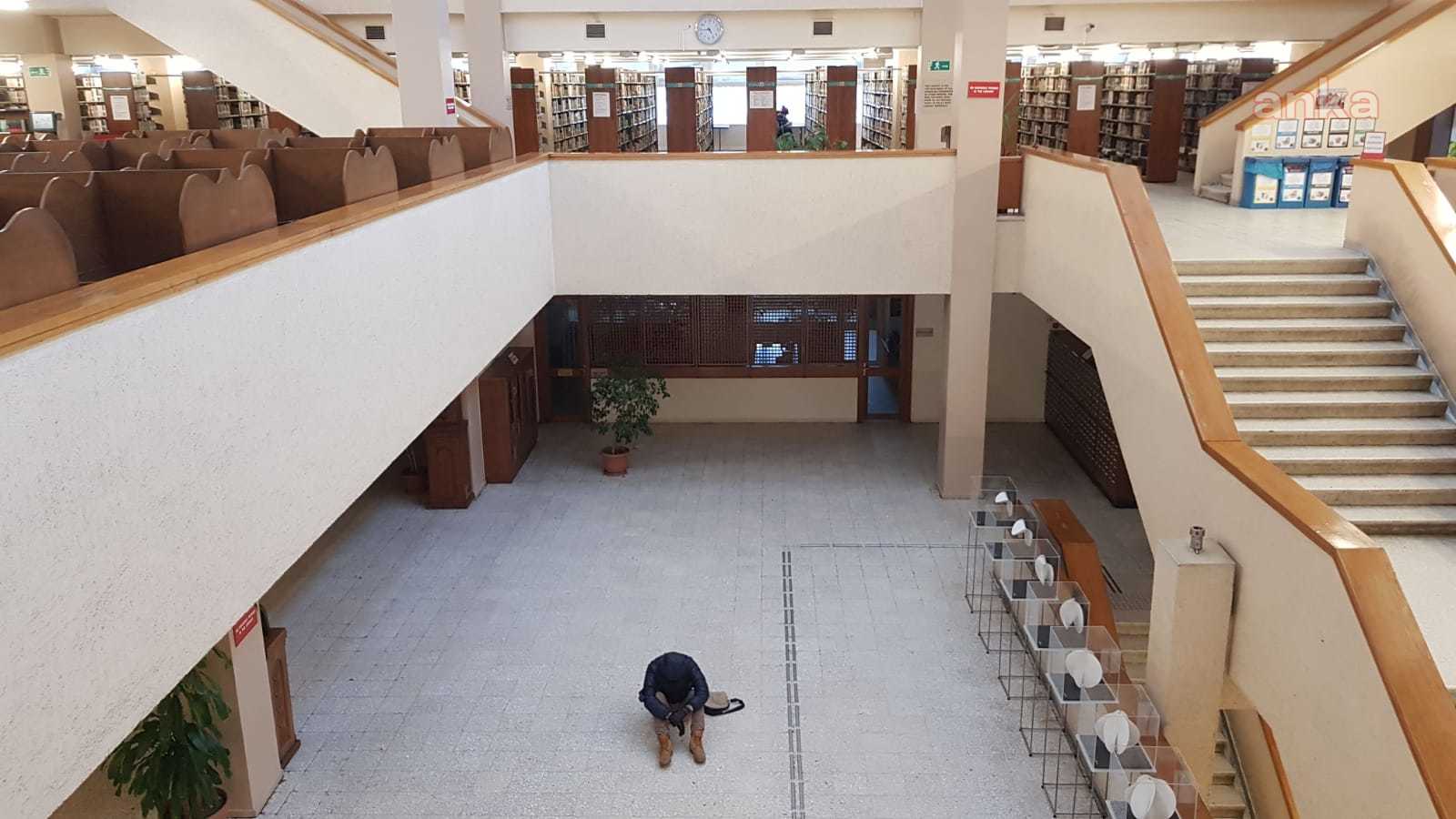 BOĞAZİÇİ KÜTÜPHANESİ'NDE OTURMA EYLEMİNE BAŞLADI
